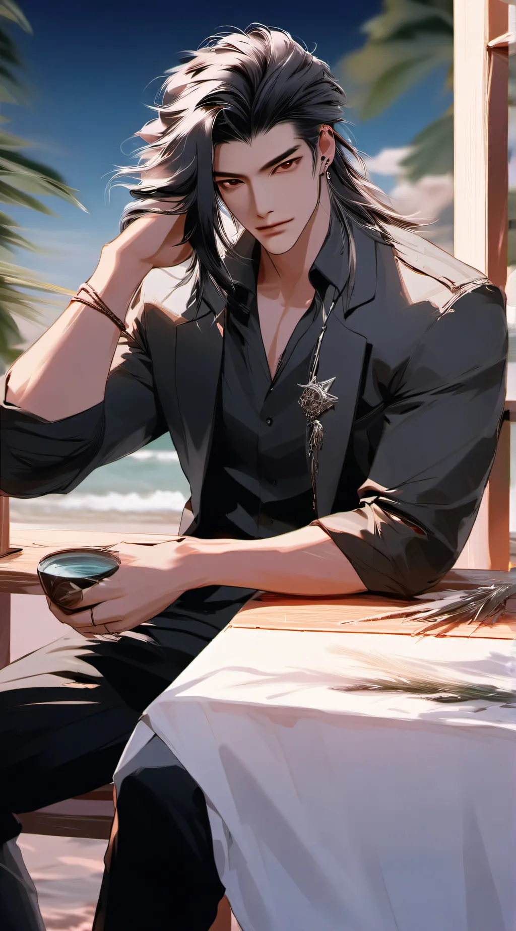 ai character: Alex~ background