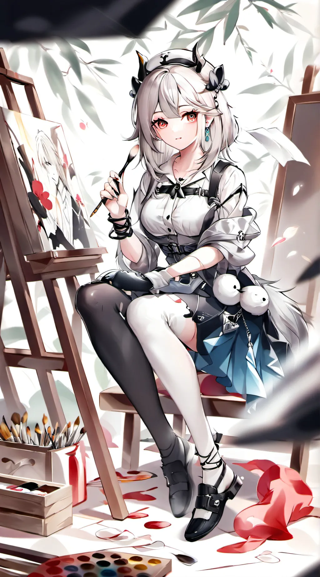 ai character: Vivian background