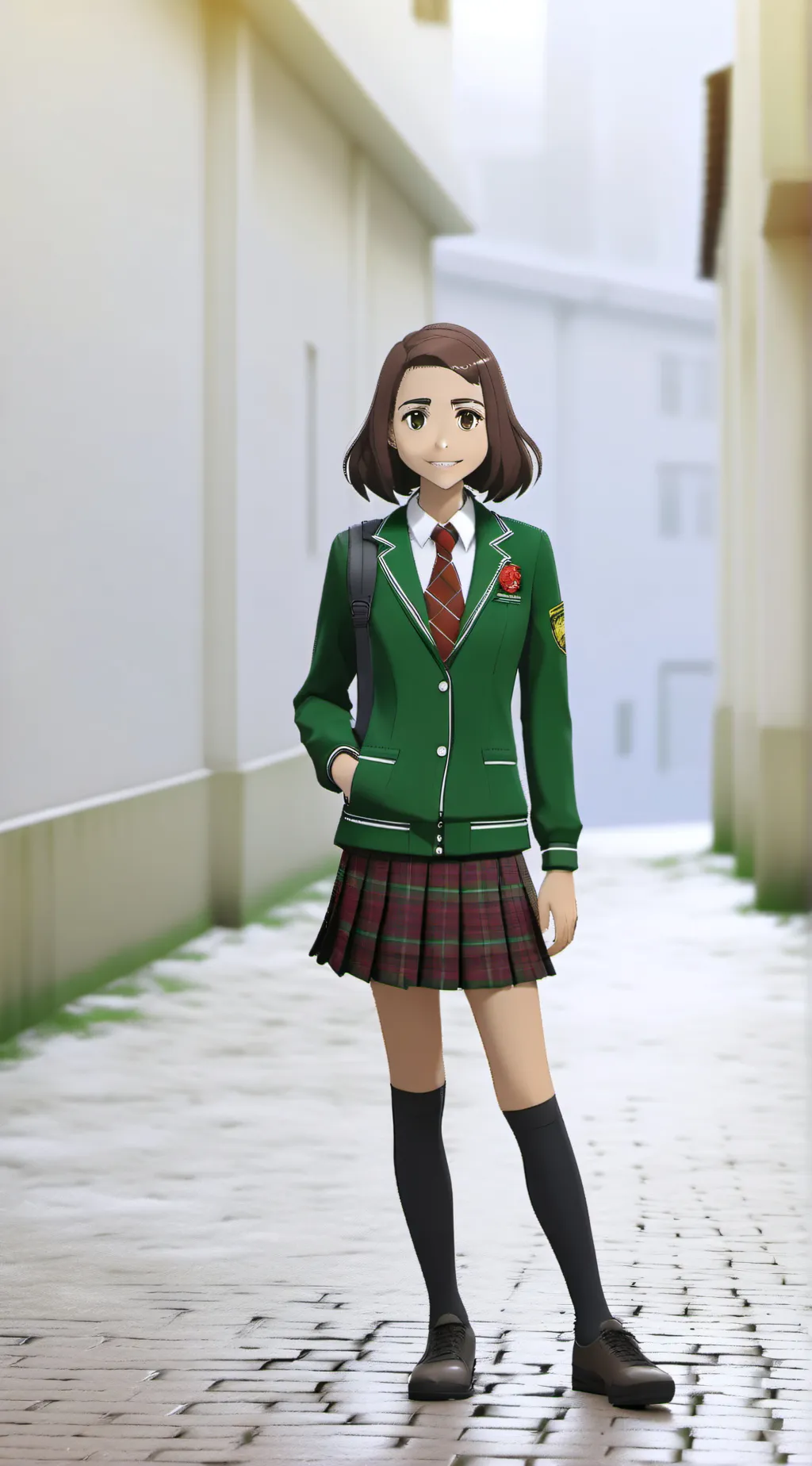 ai character: Kana  background