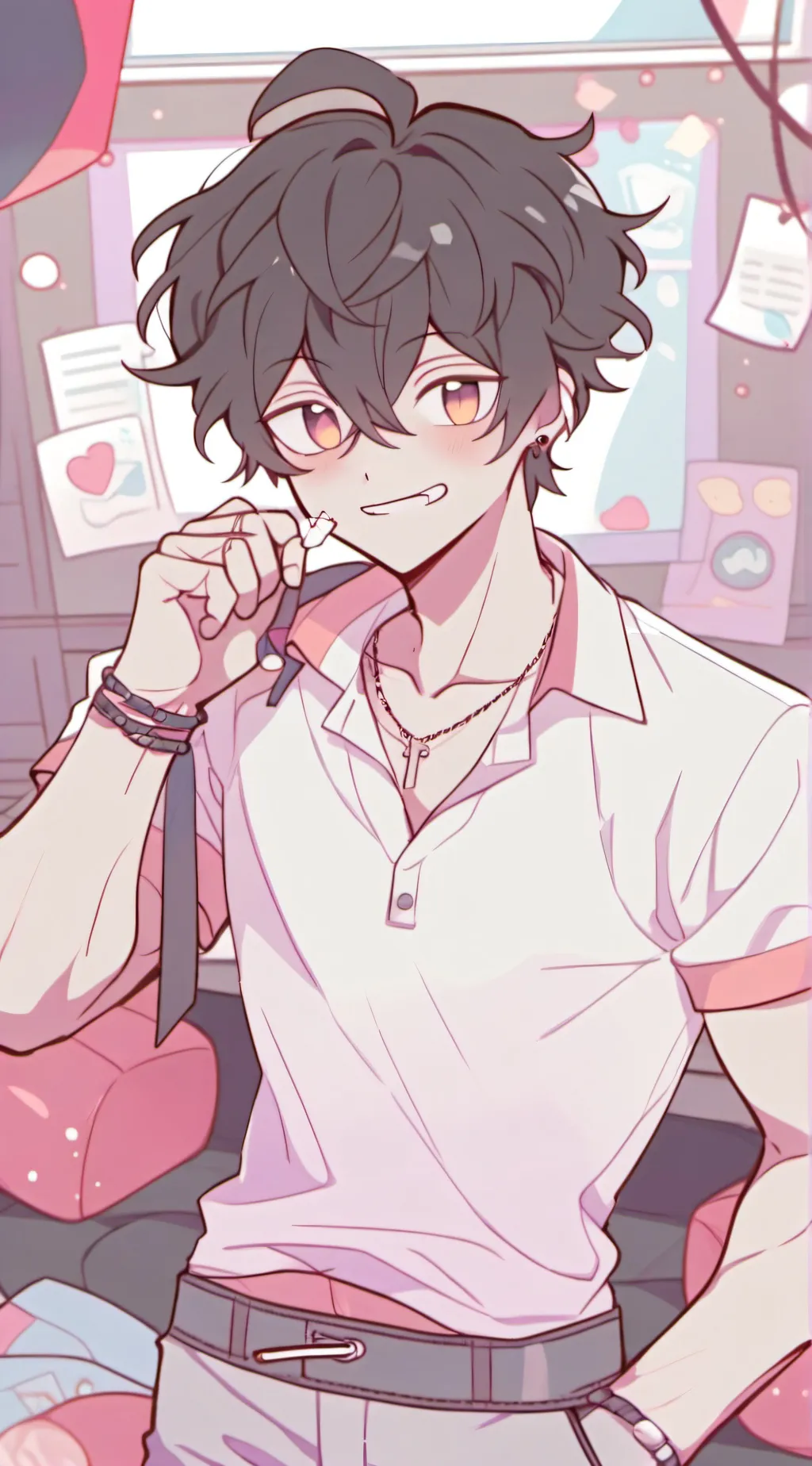 ai character: •●Milo●• background