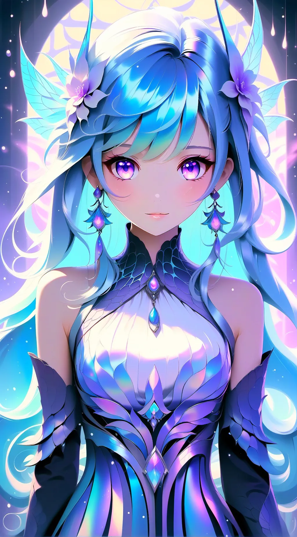 ai character: Black market  background