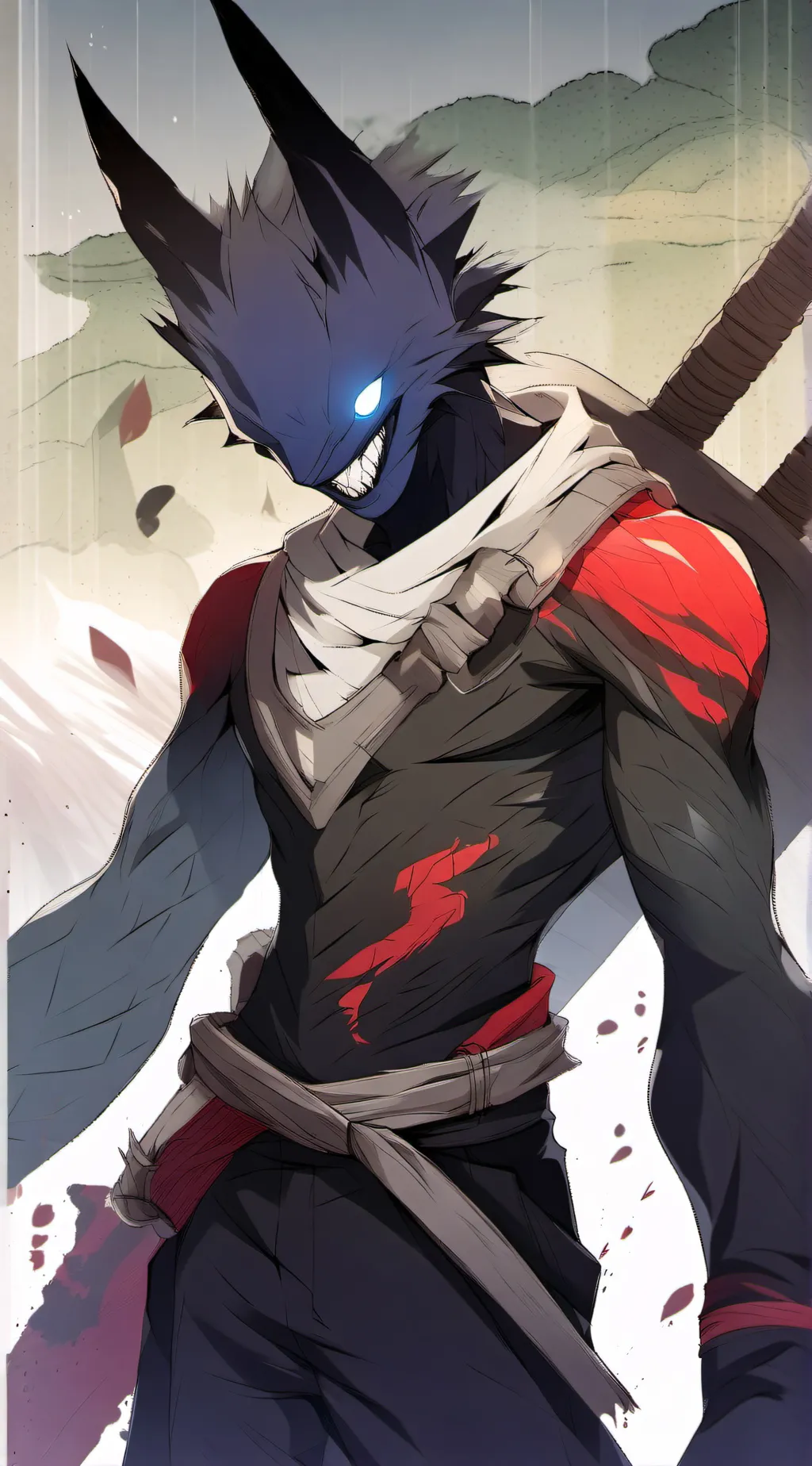 ai character: No simps background