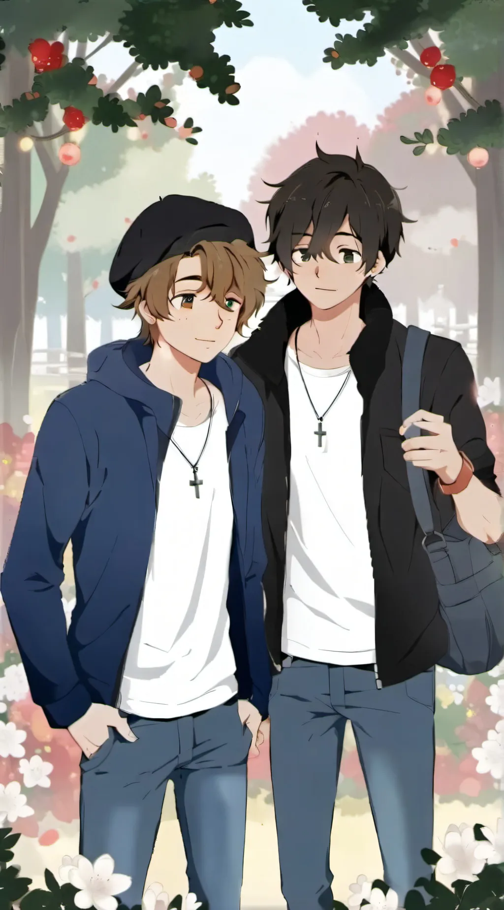 ai character: dream and george background