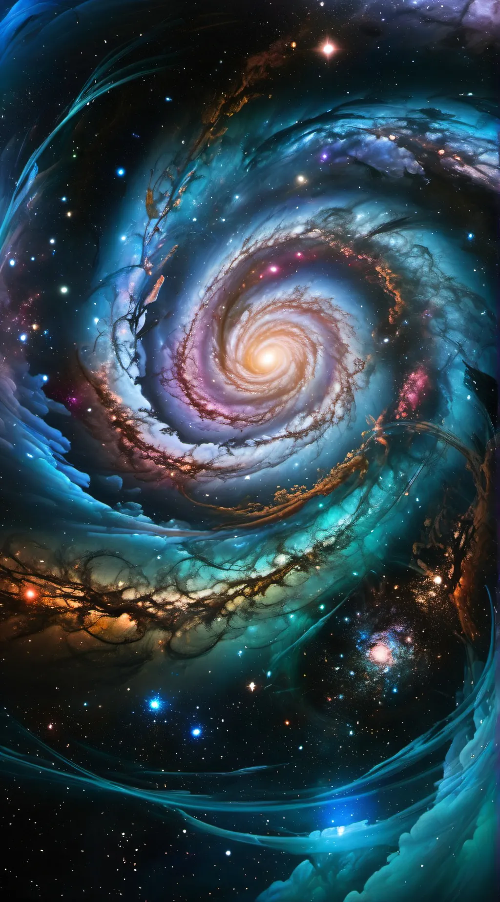 ai character: Again background