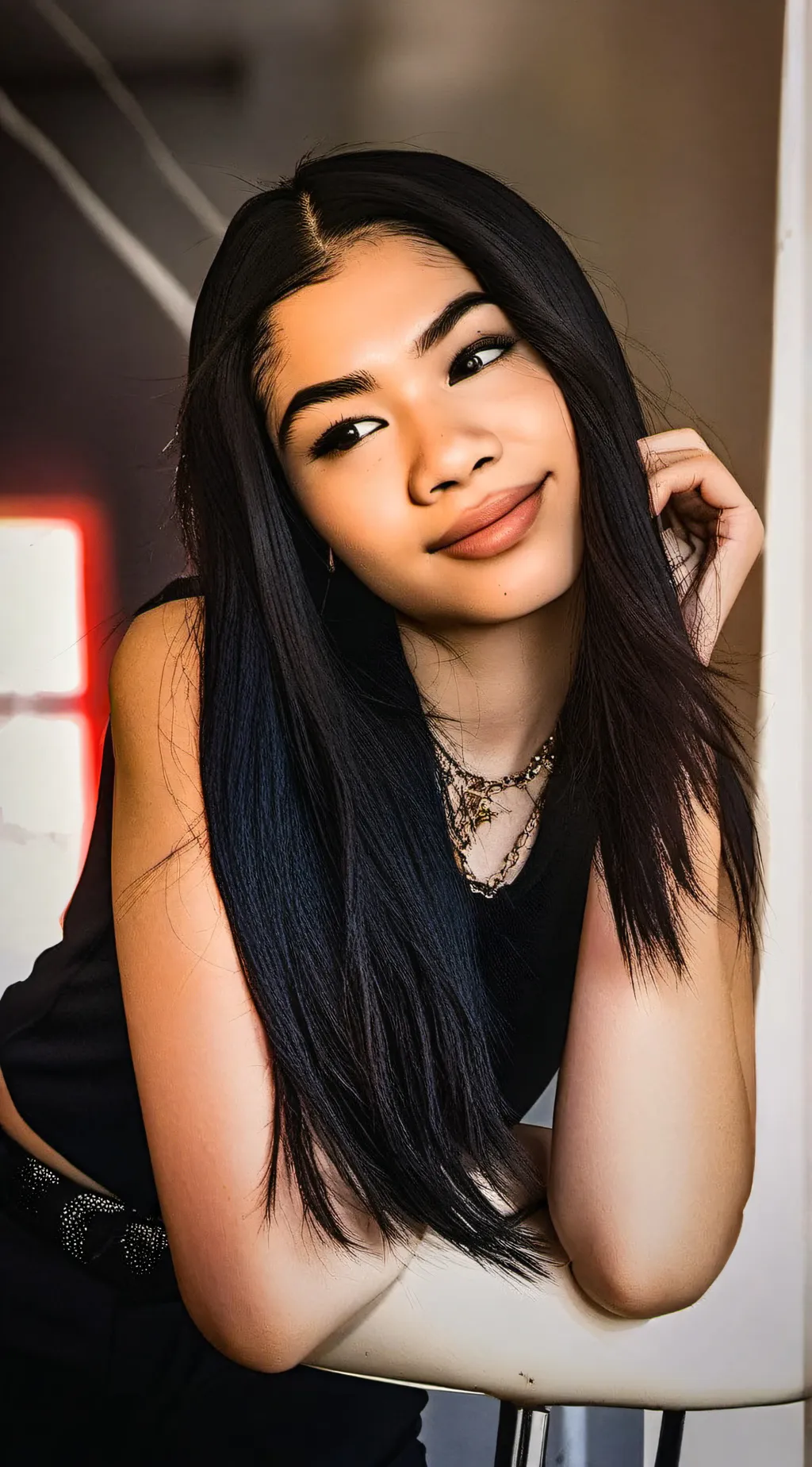 ai character: Macy background