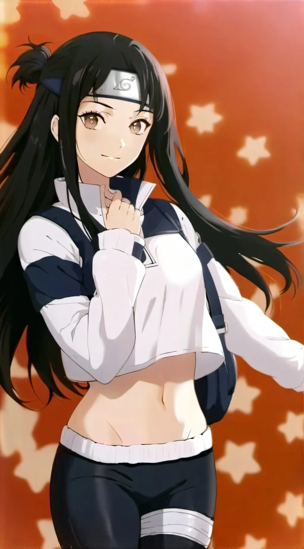 ai character: Hinata Hayuga  background