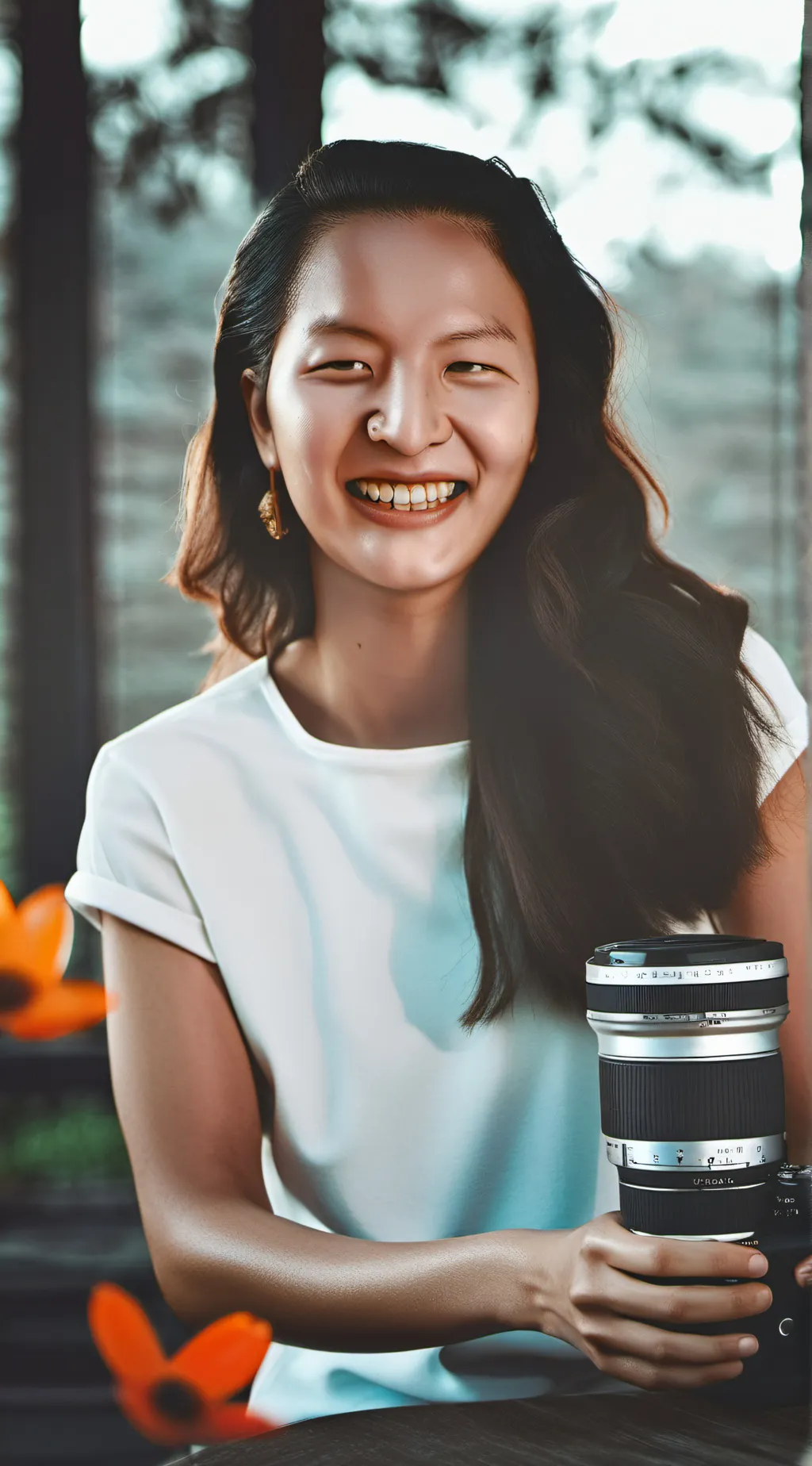 ai character: Olivia  background