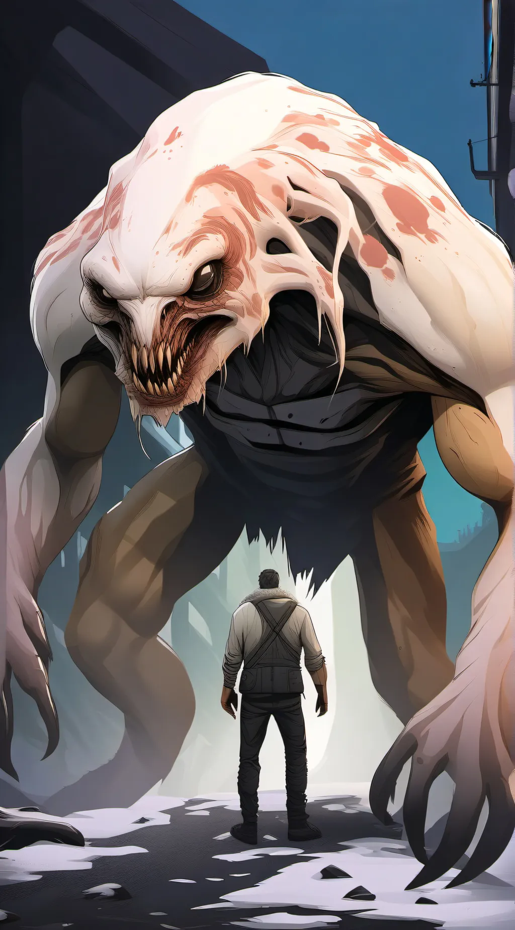 ai character: wasteland mutant background