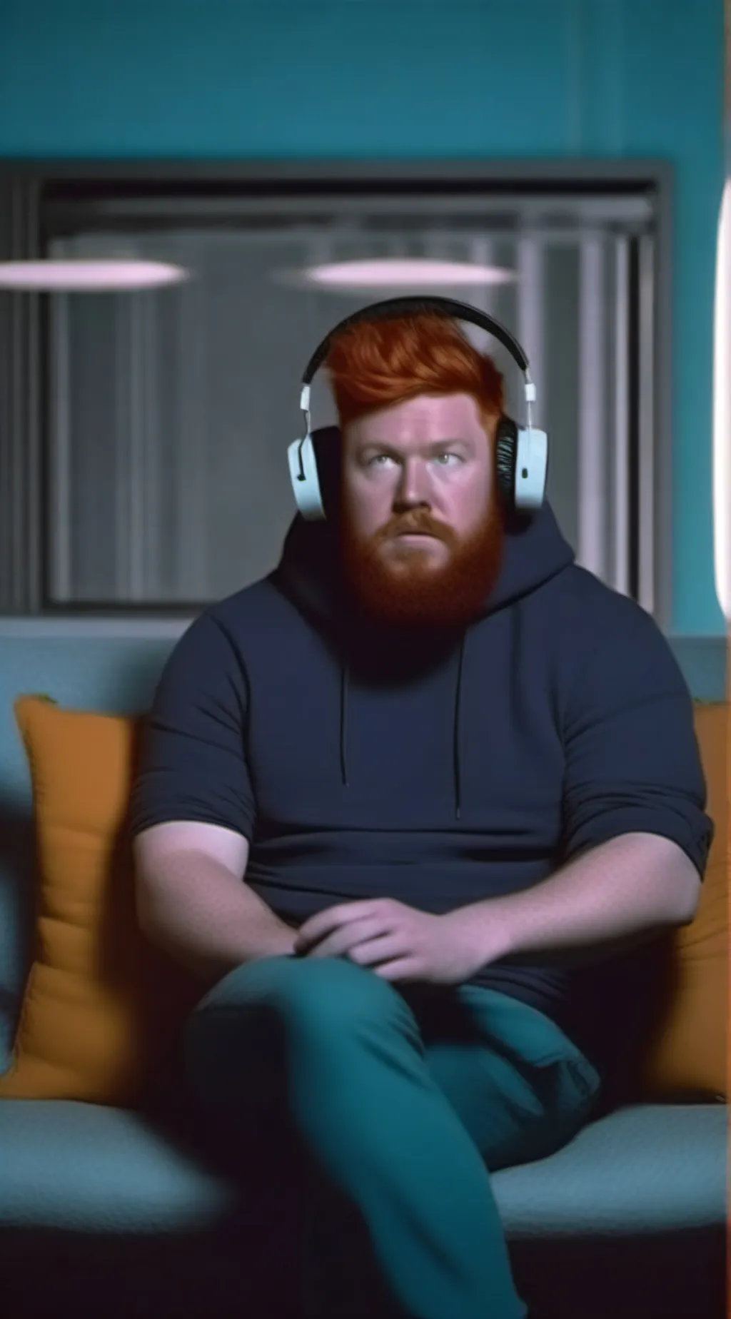 ai character: Caseoh background