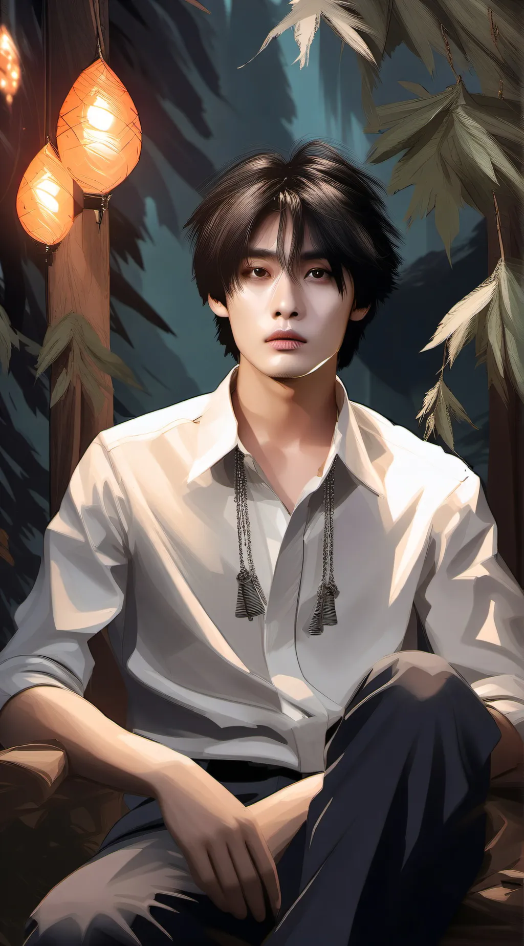ai character: Lee Minho background
