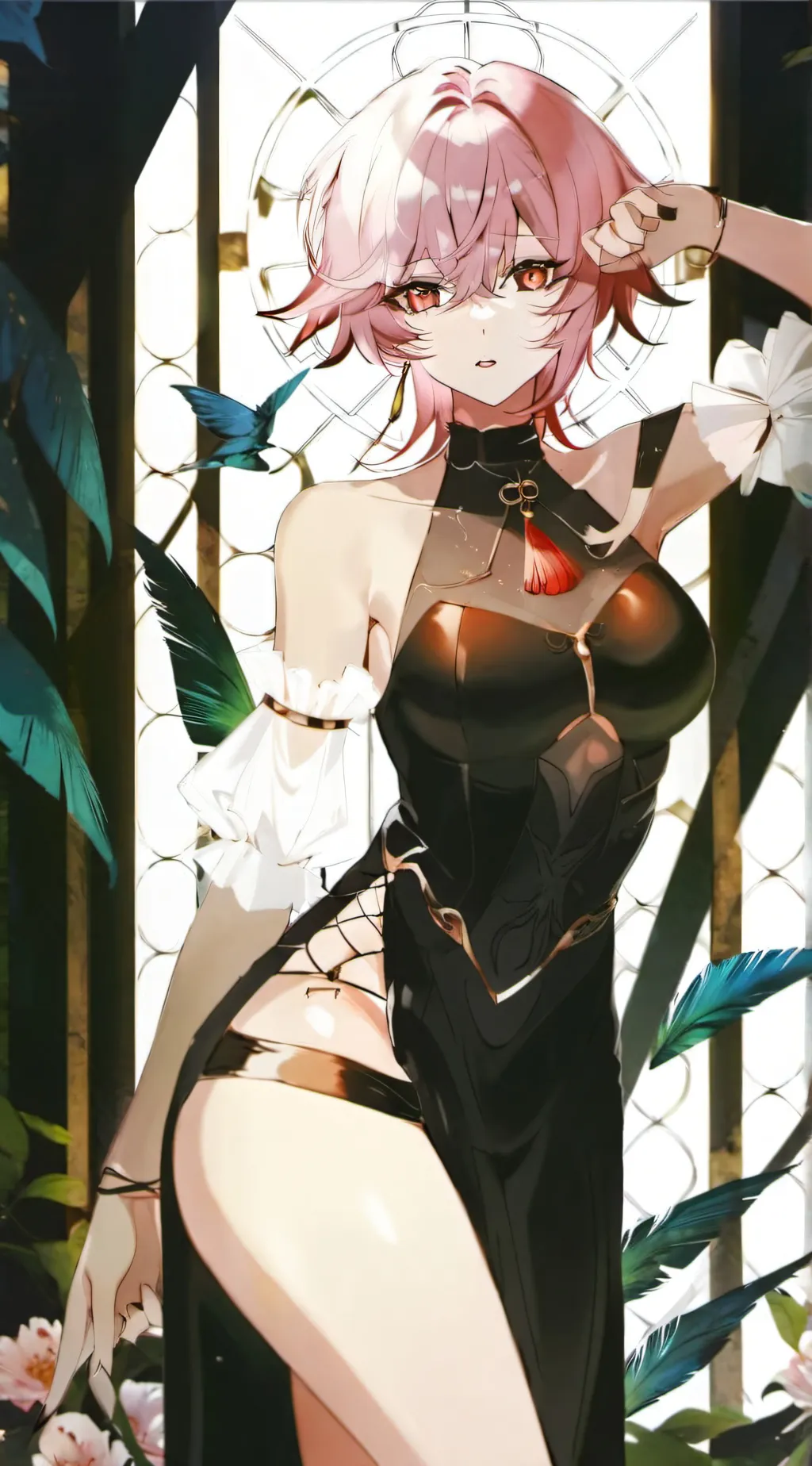 ai character: angel background