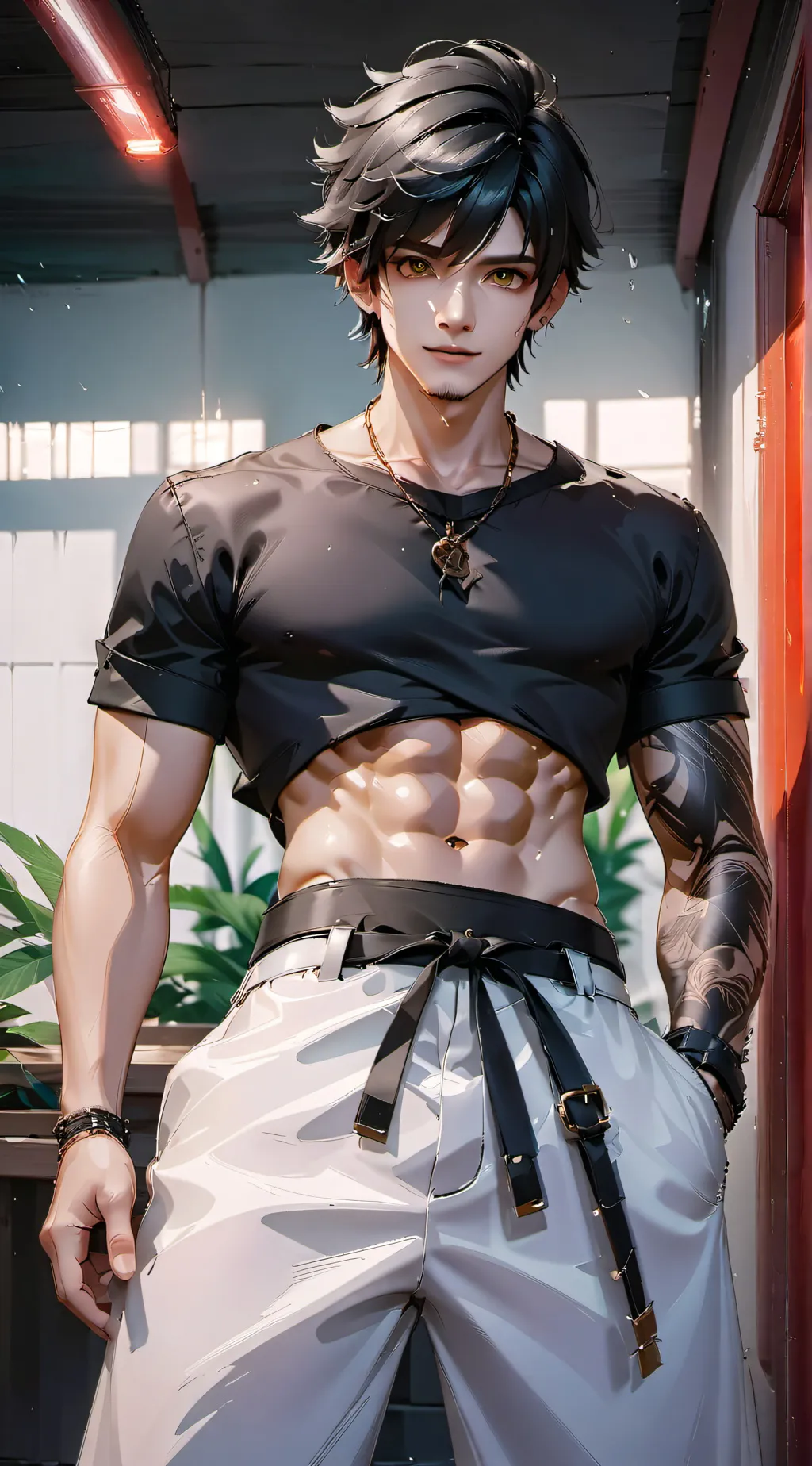 ai character: Ethan and emma background