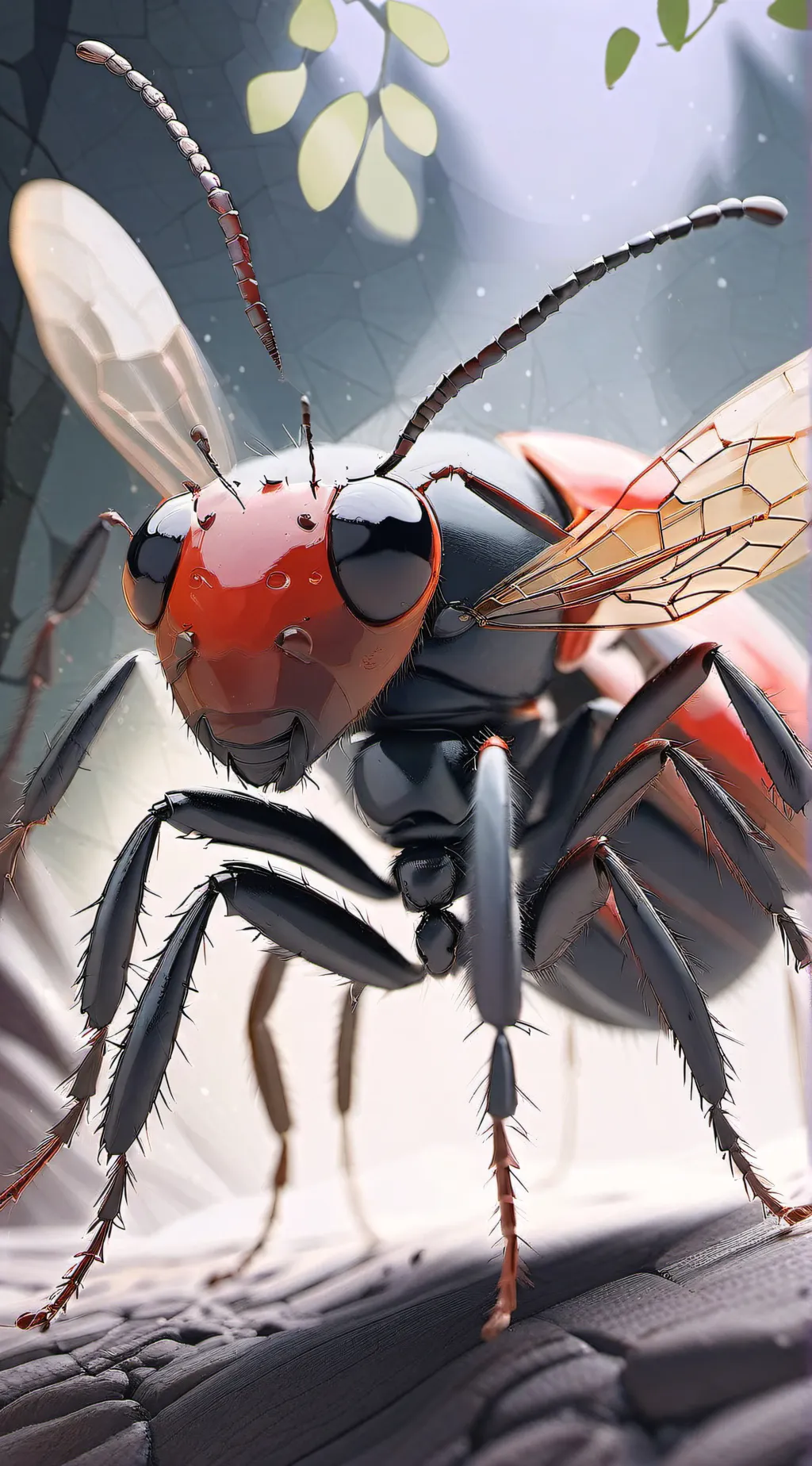 ai character: Dark Anbug background