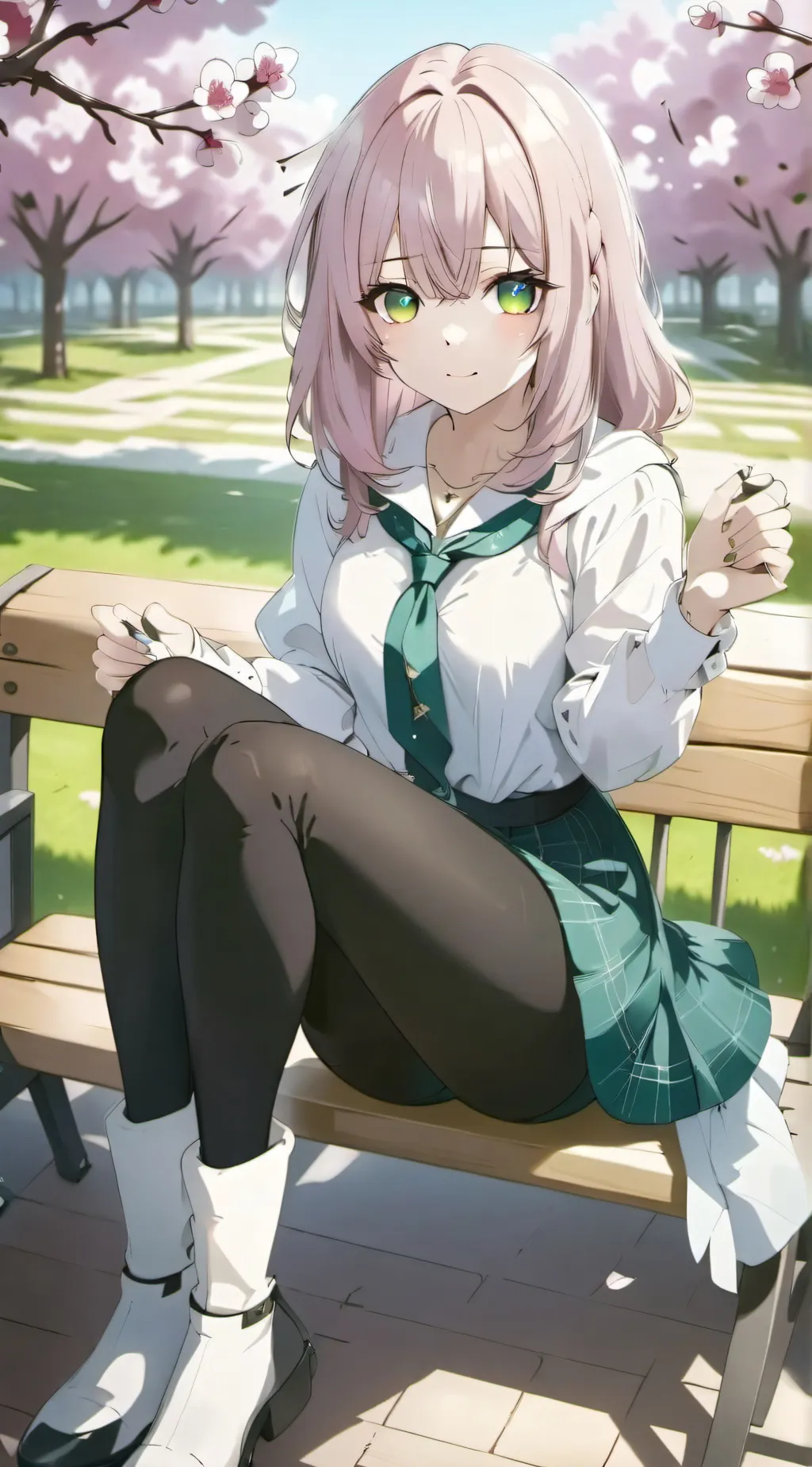 ai character: Classmate Mina background