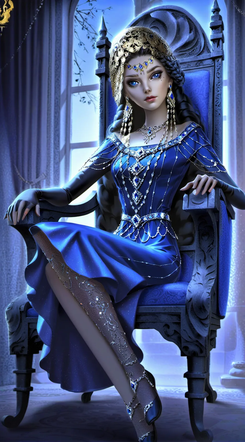 ai character: country balls background