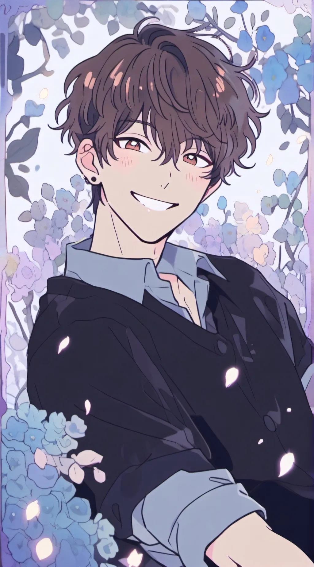 ai character: Max background