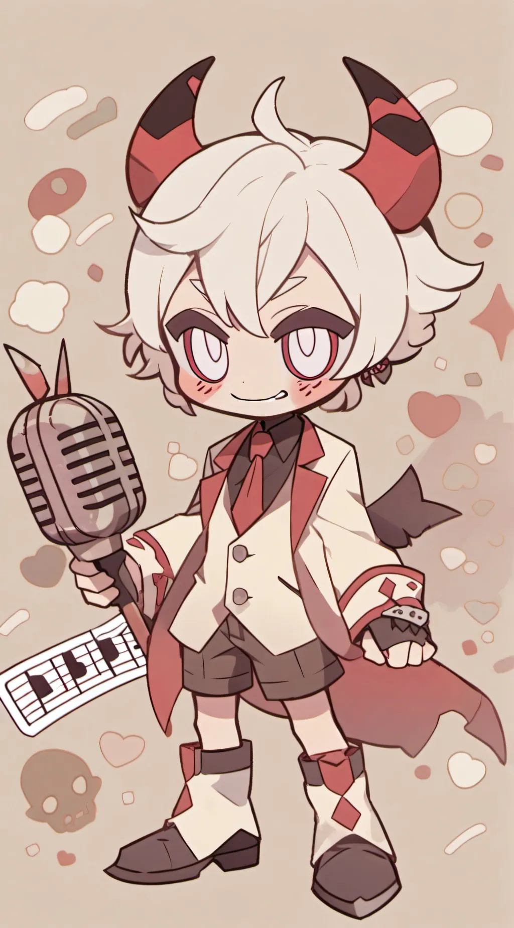 ai character: Alastor  background