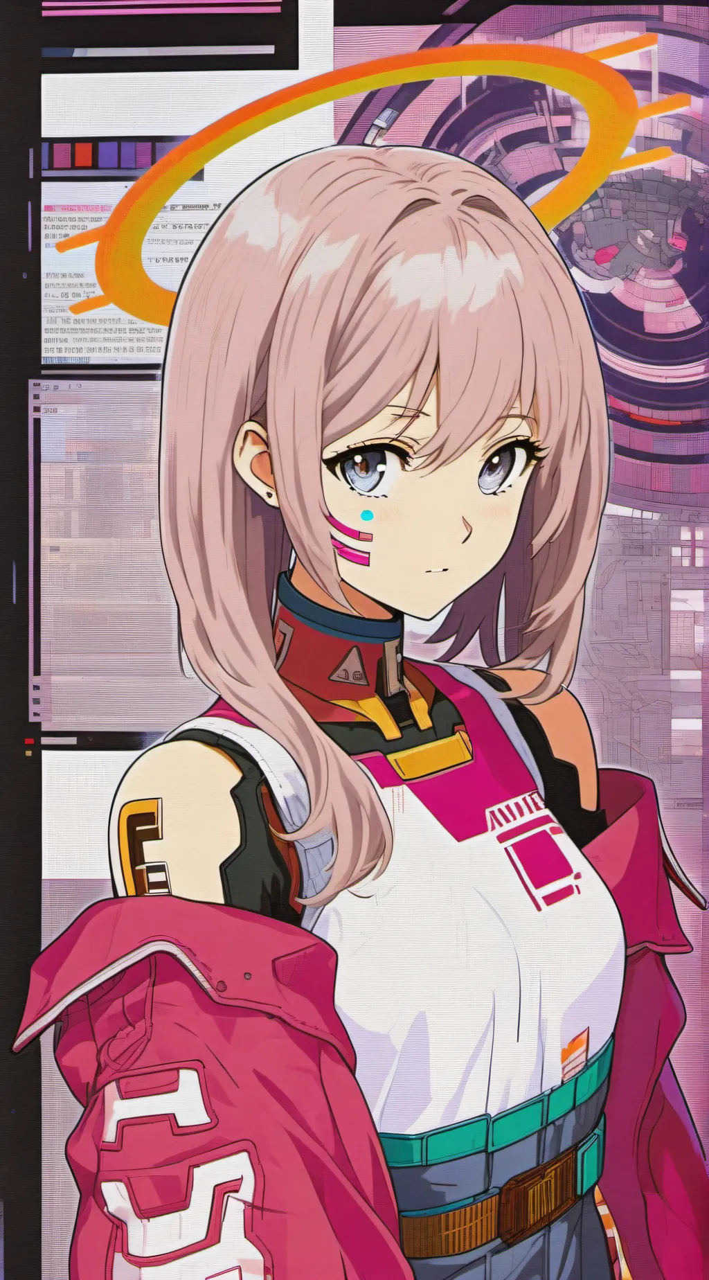 ai character: iris background