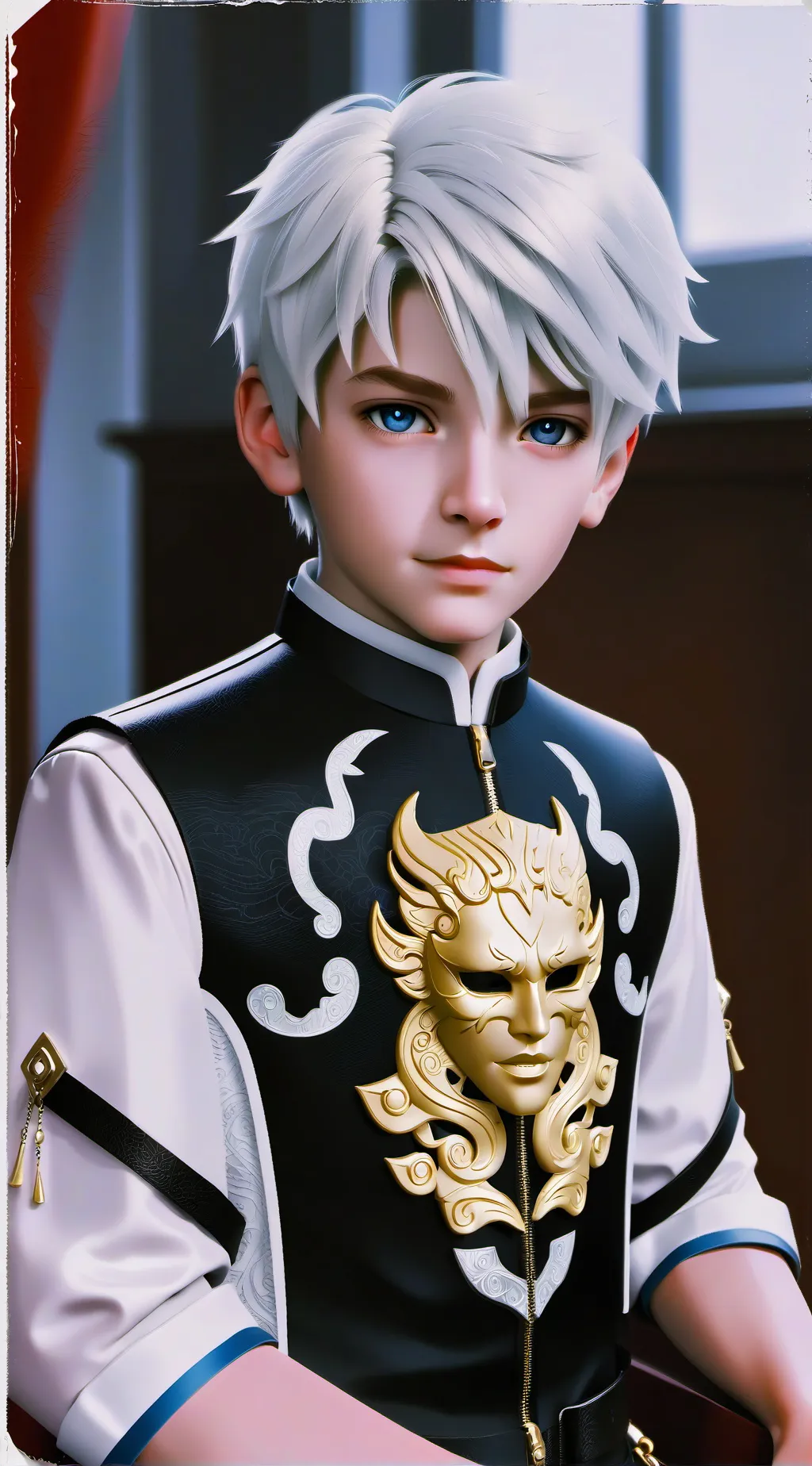 ai character: demon slayer background