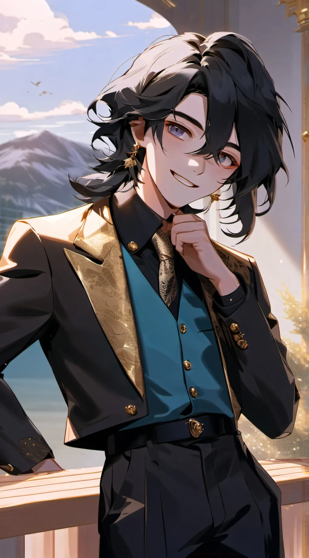 ai character: Vince background