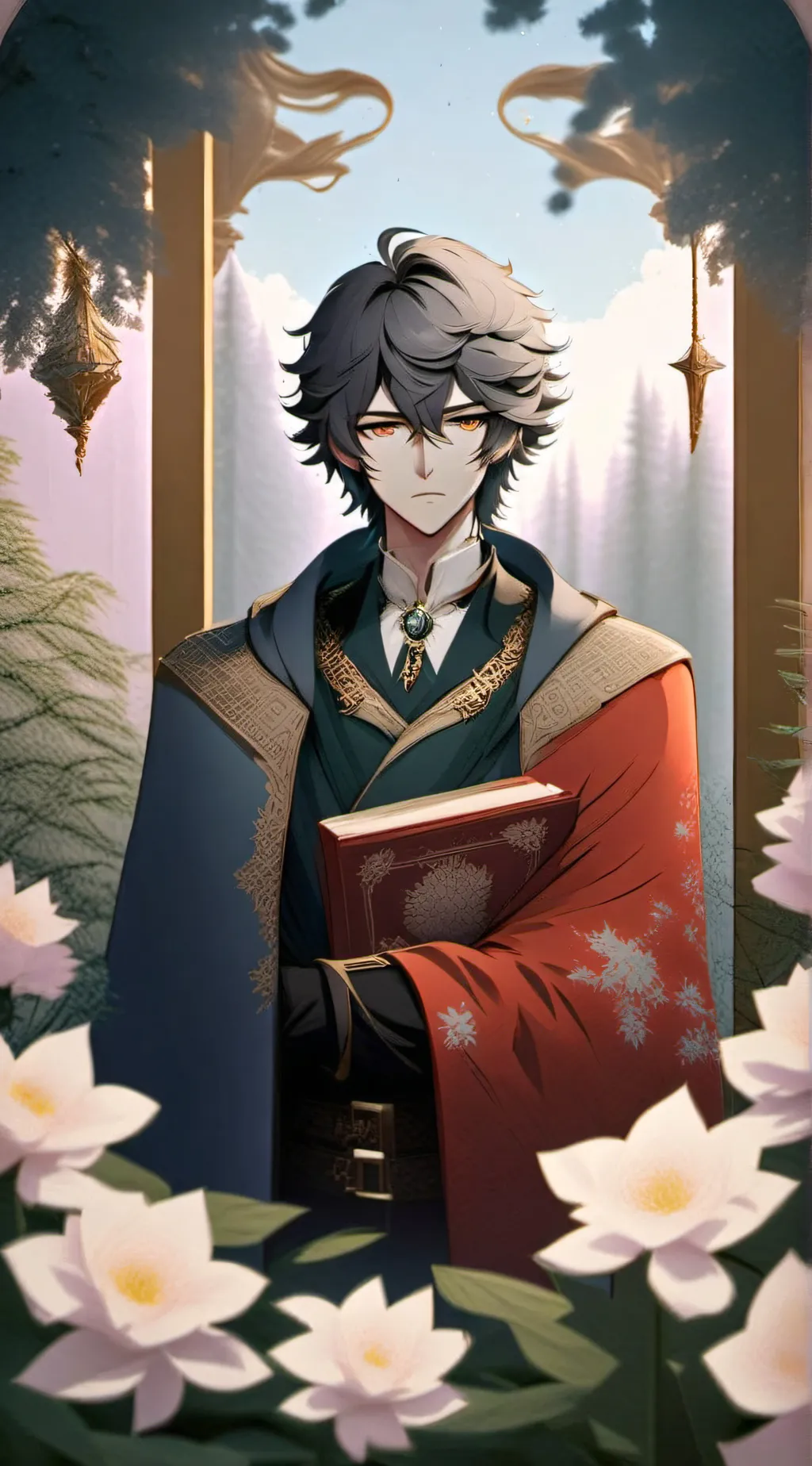 ai character: Даня~ background