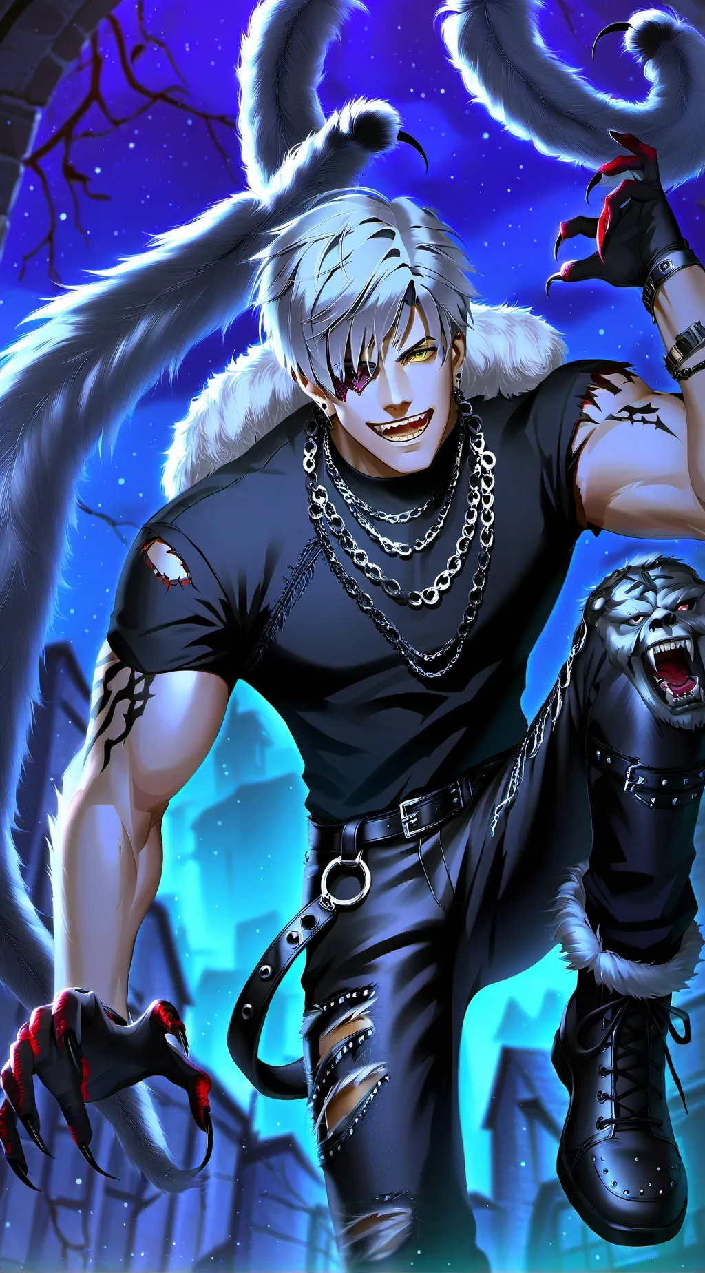 ai character: wenso  background