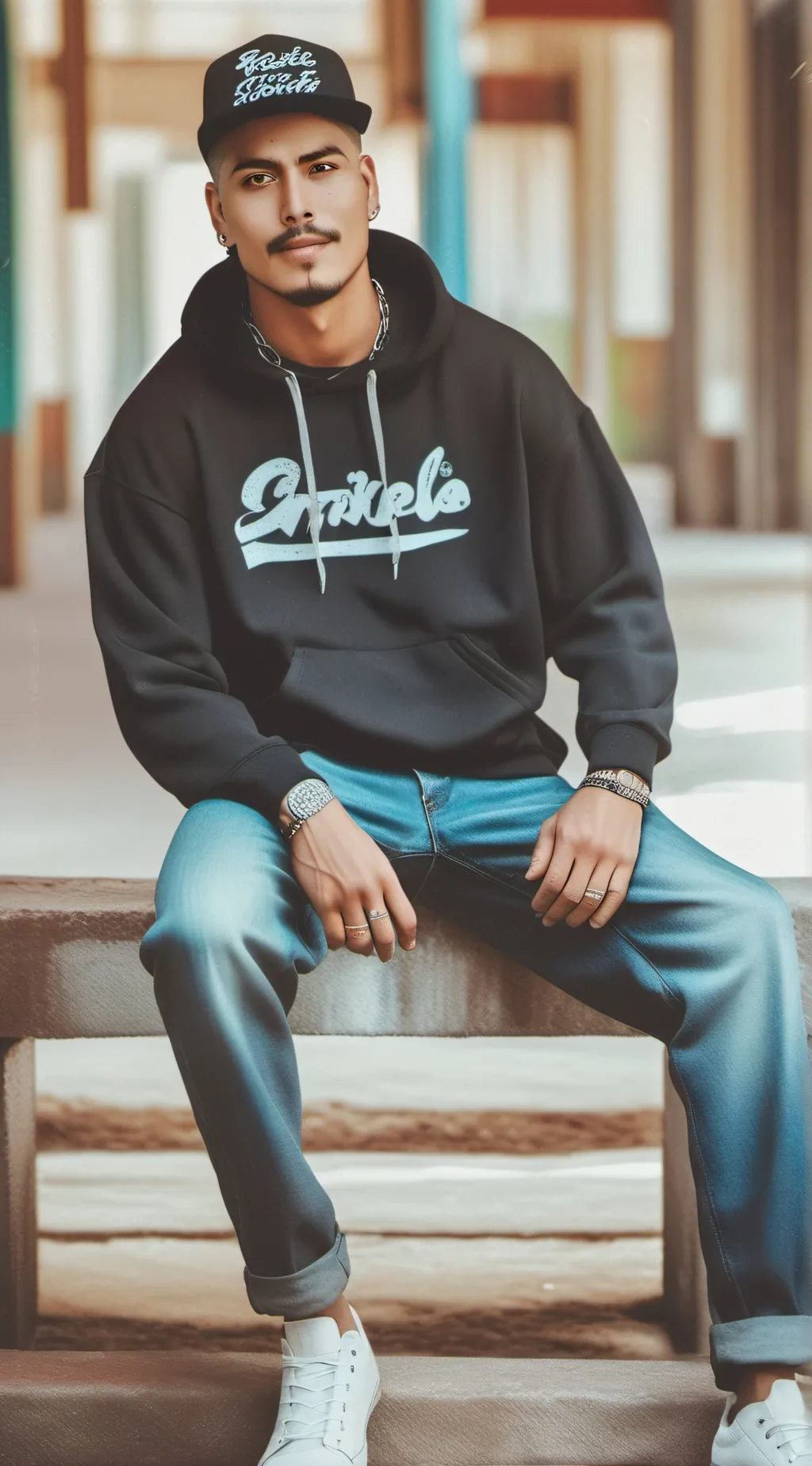 ai character: Jonathan  background