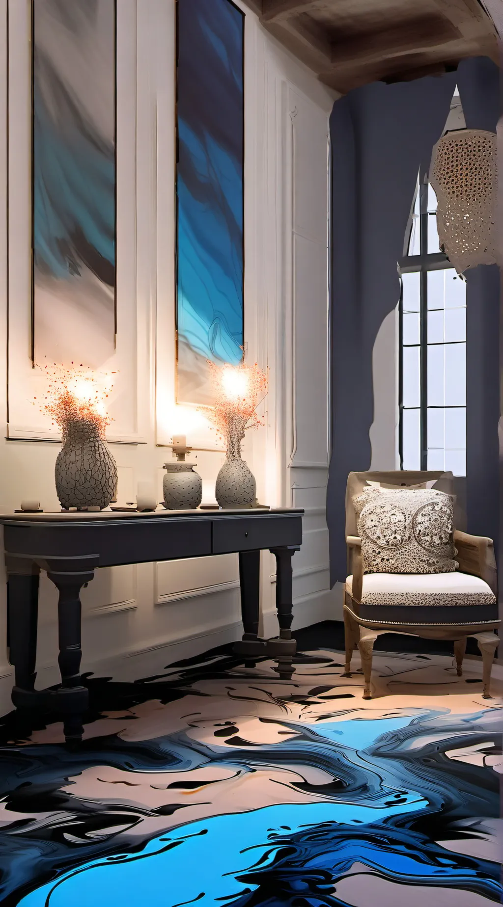 ai character: robot confusions  background