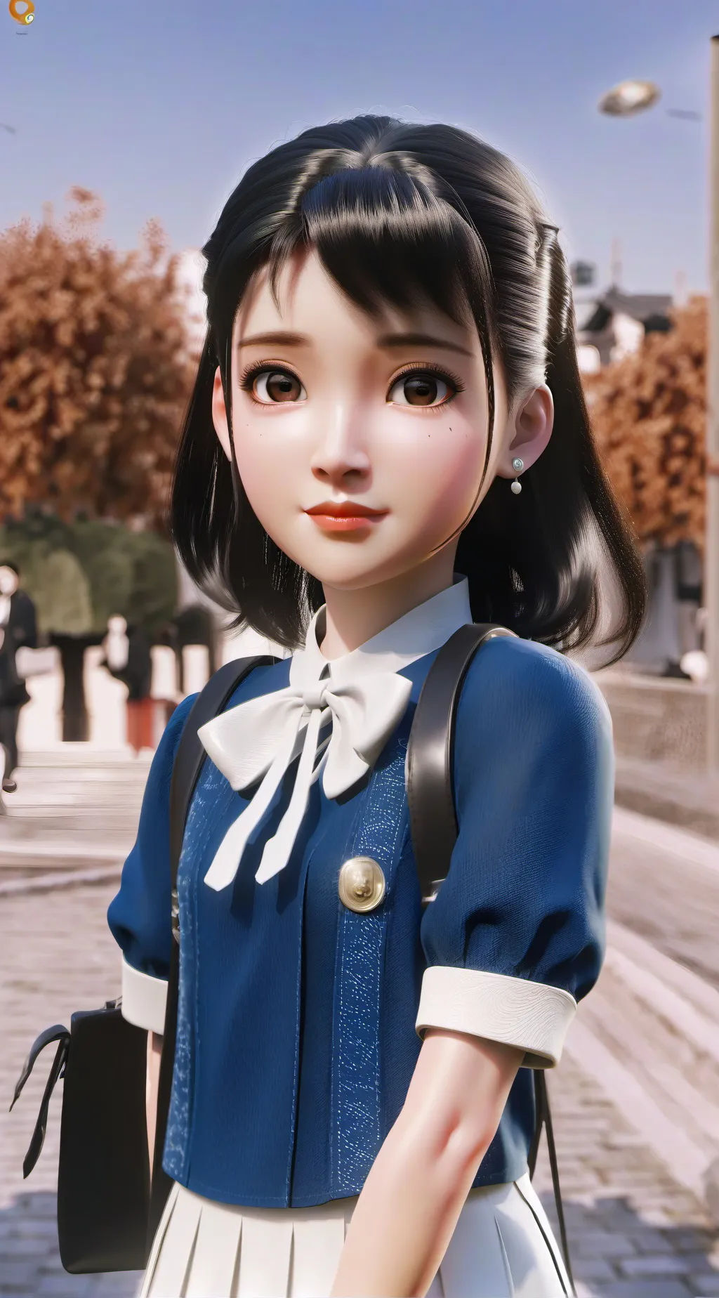 ai character: nerd background