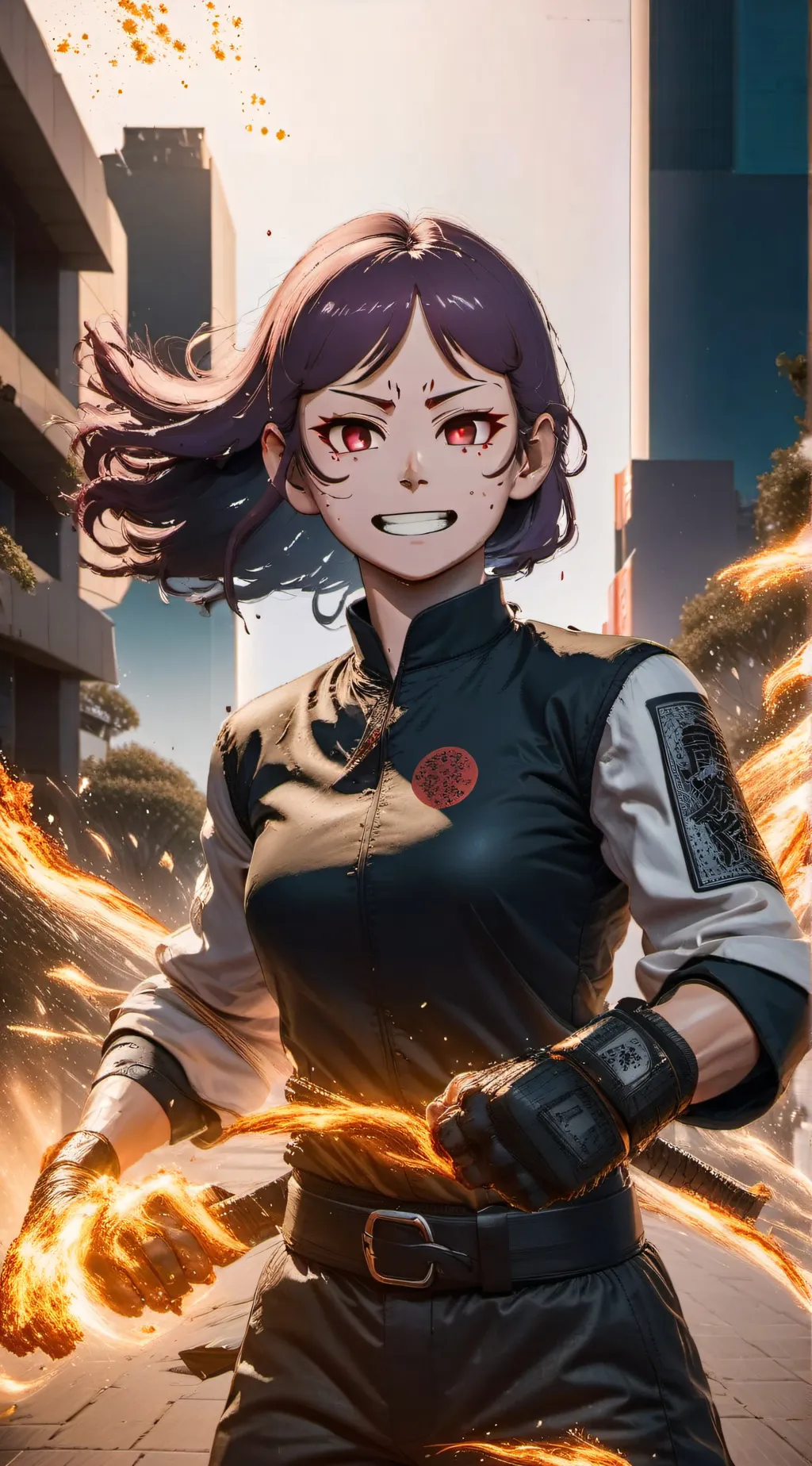 ai character: HIROSE Hathaway  background