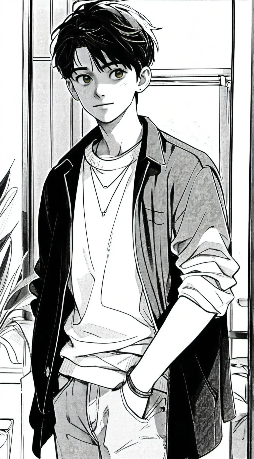 ai character: Mike  background