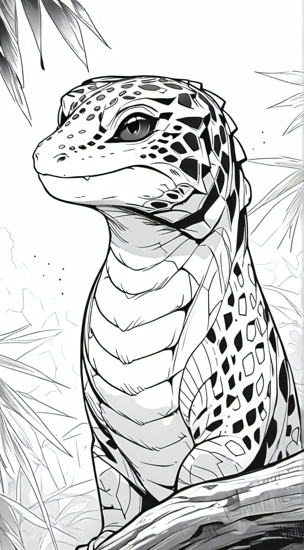 ai character: Leo background