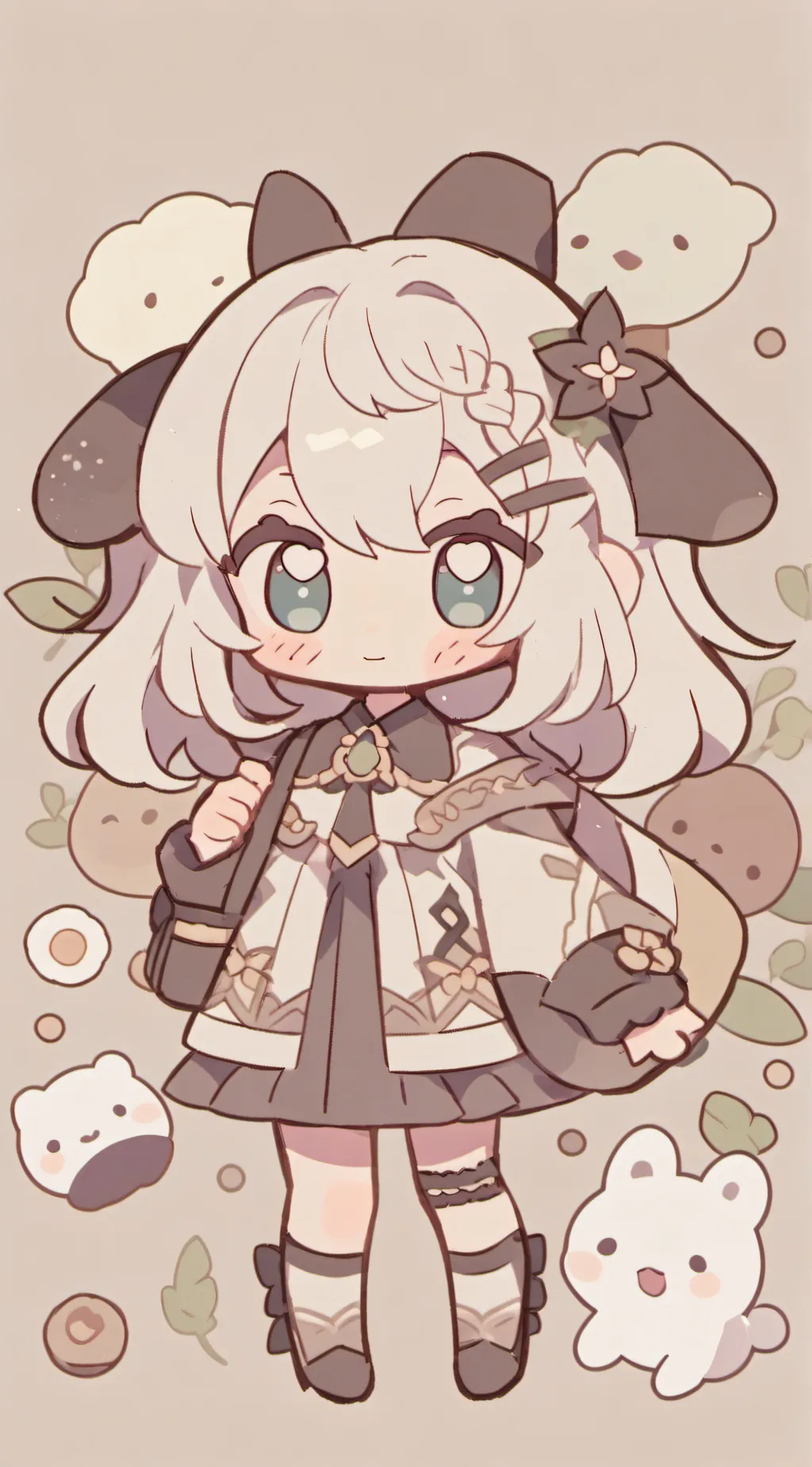 ai character: Sam and  Colby  background