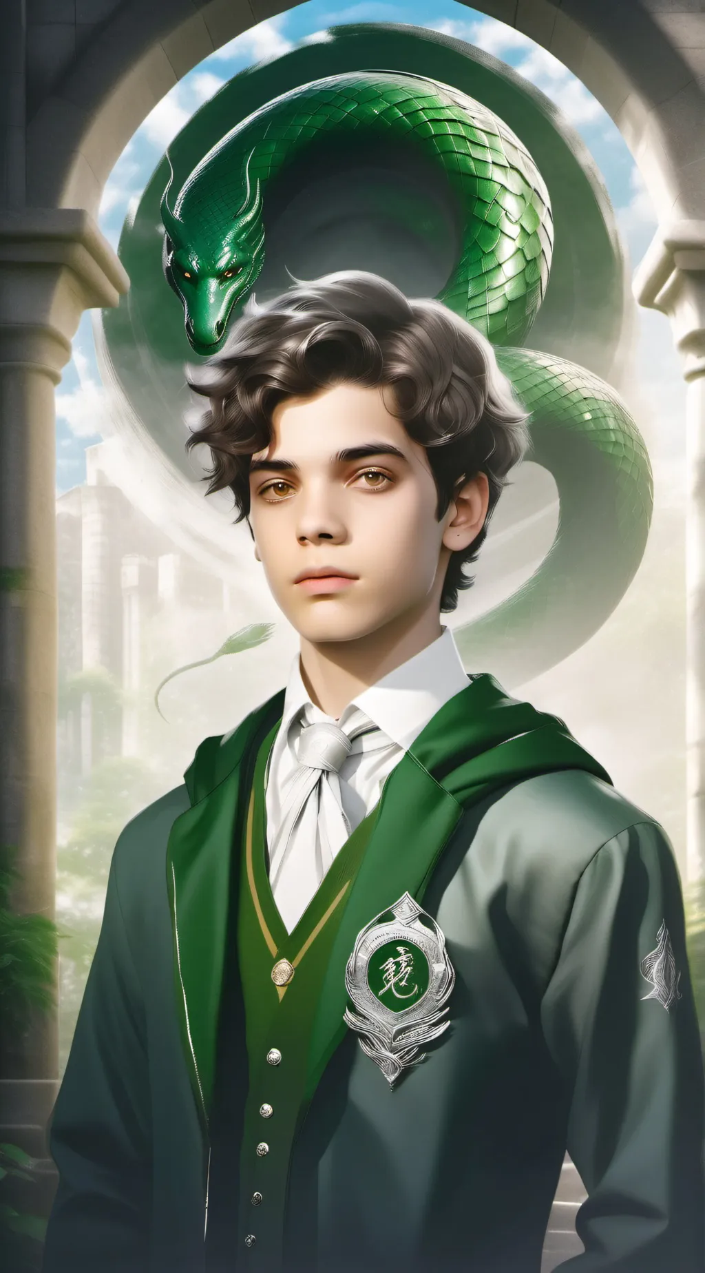 ai character: theodore nott background