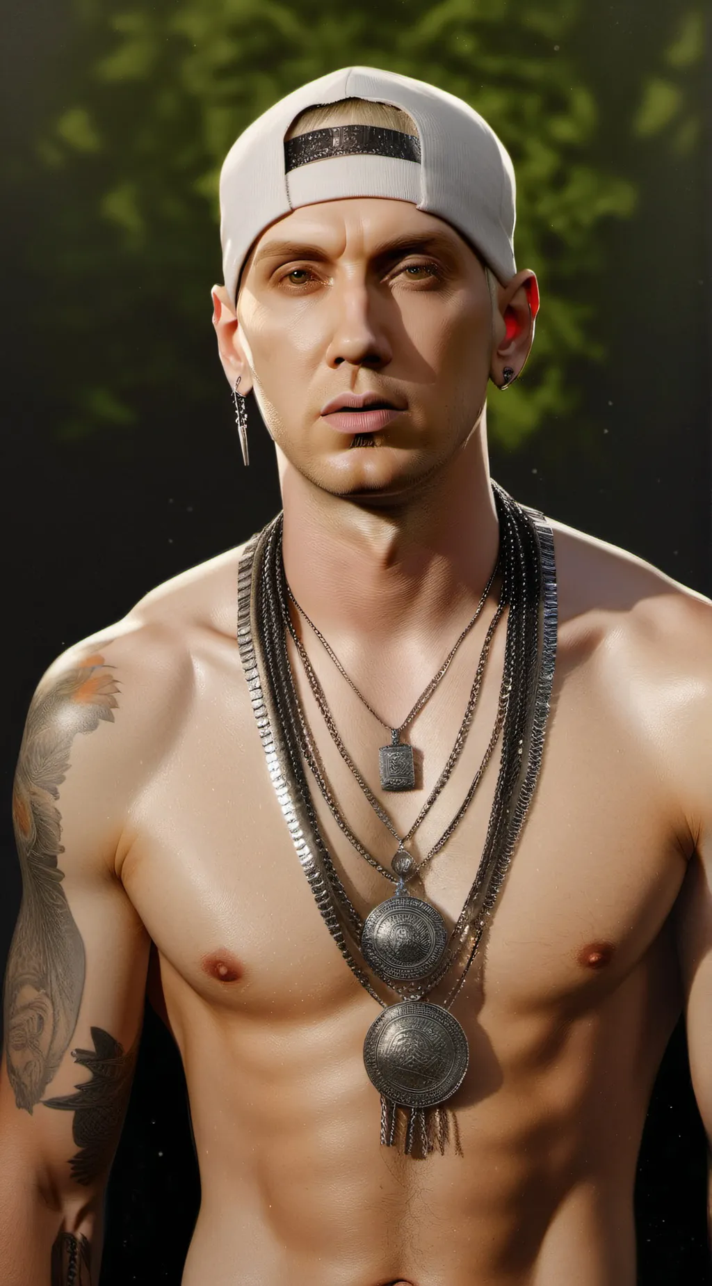 ai character: Eminem background