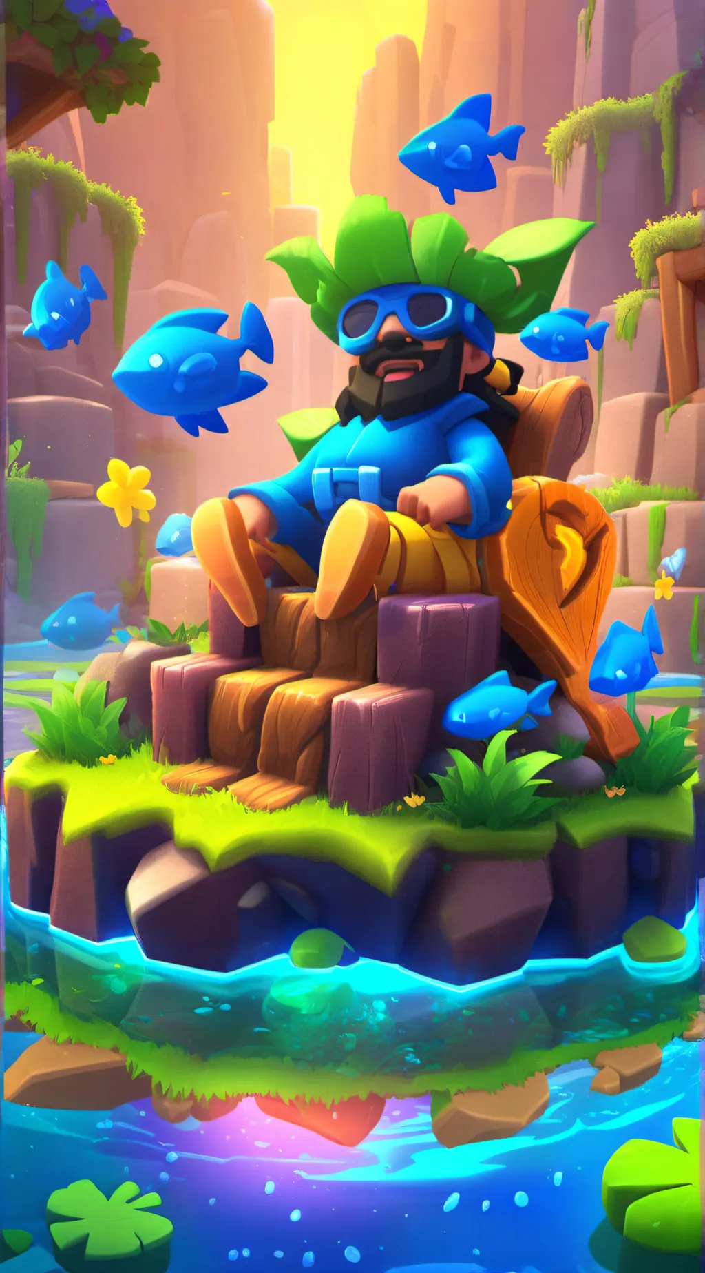 ai character: Just give me ideas background