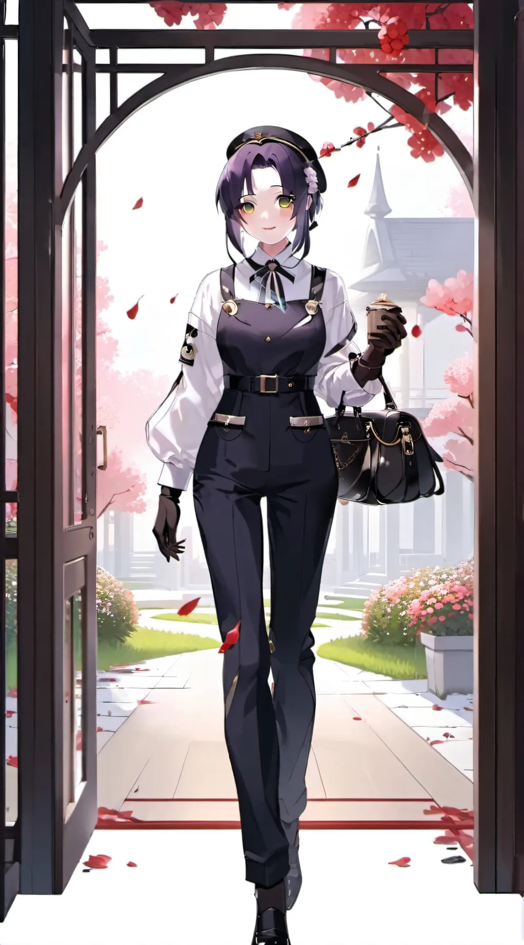 ai character: Shinobu  background