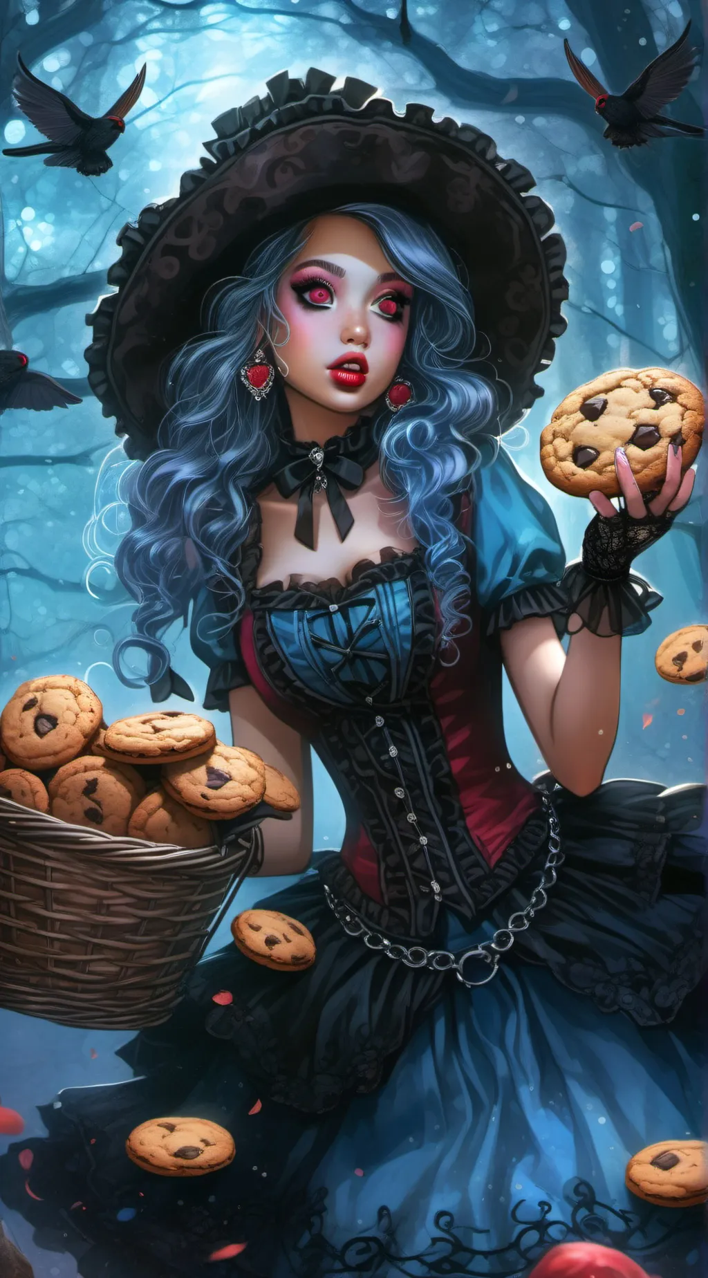 ai character: anime  background