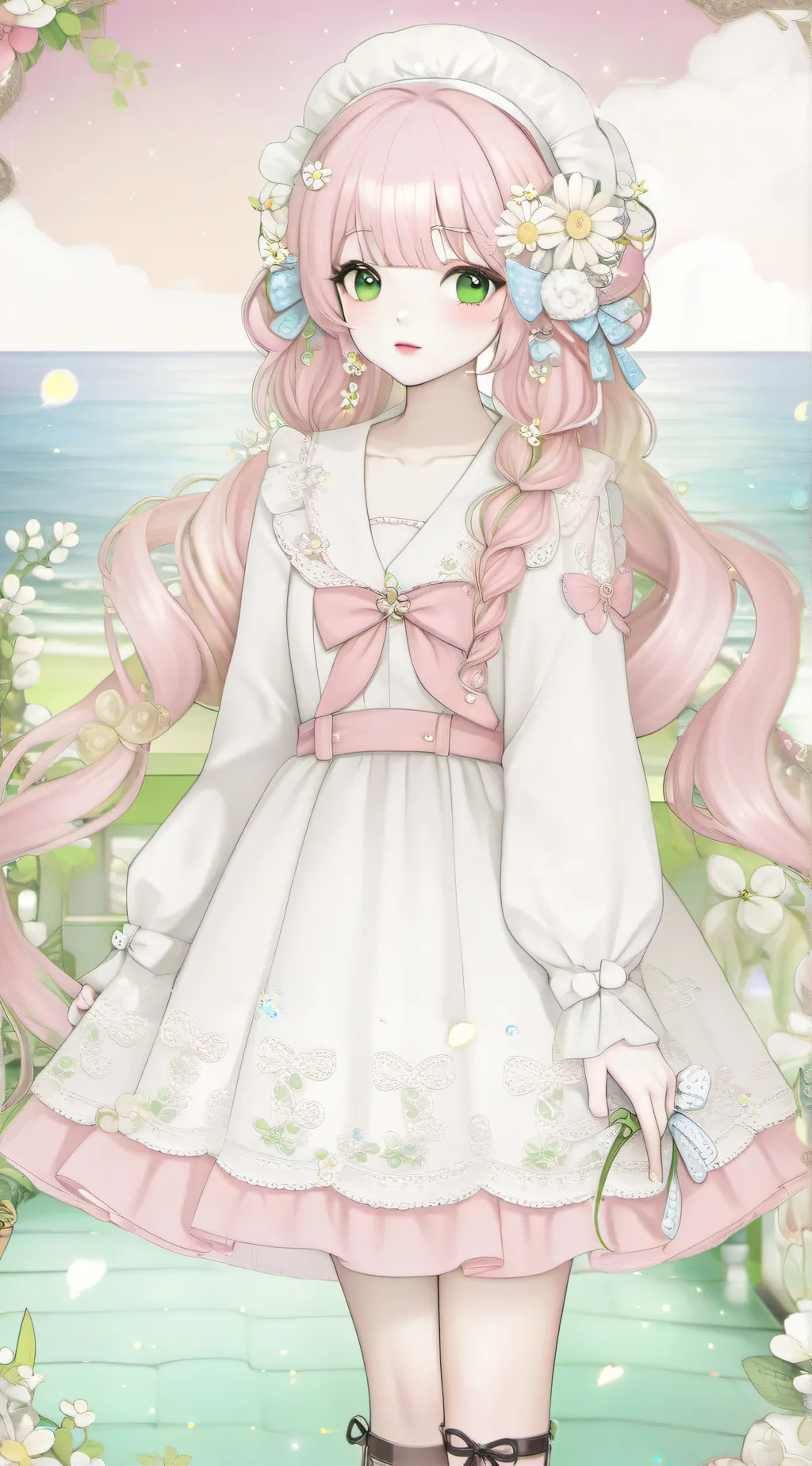 ai character: Pinky background