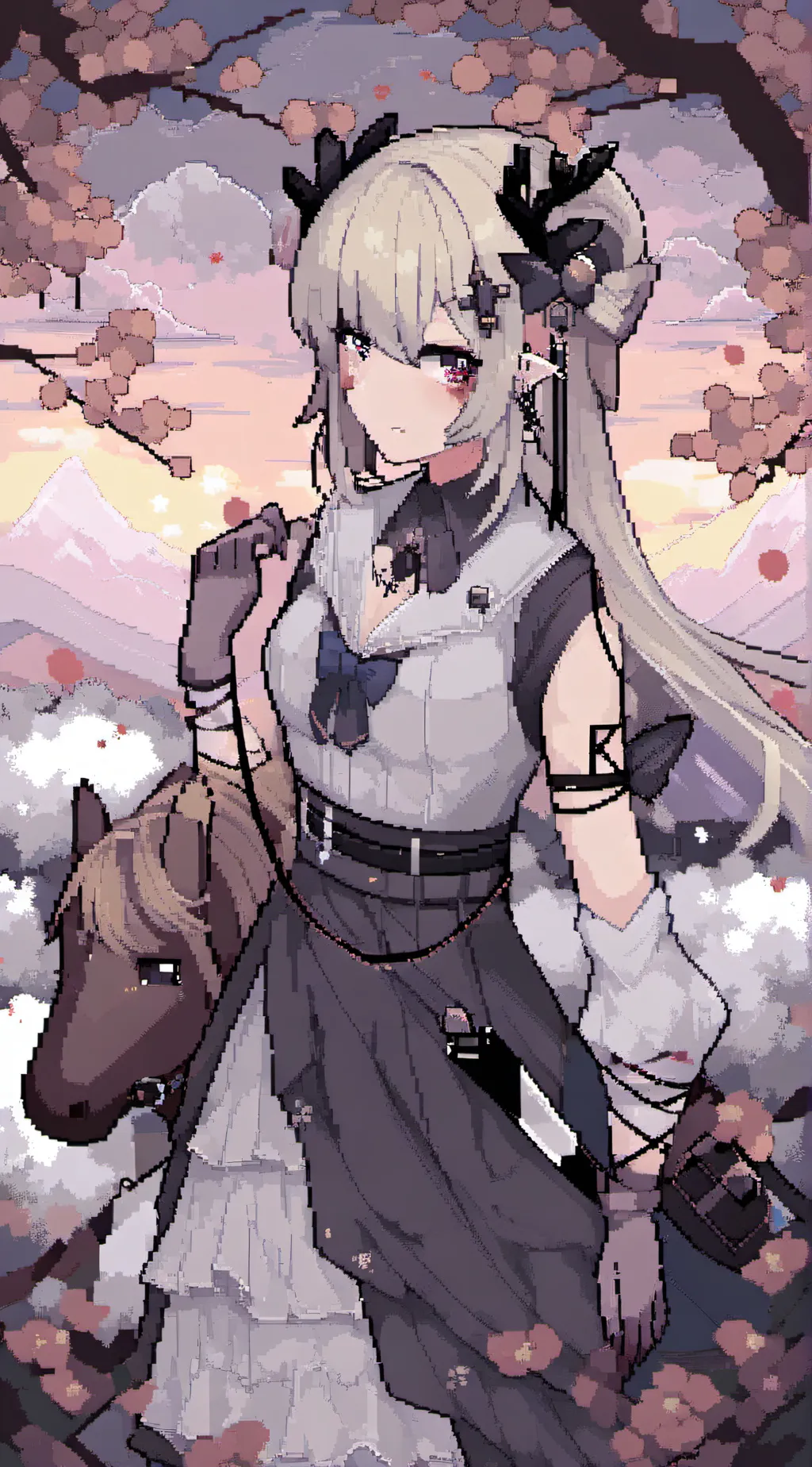 ai character: DEATH KNY background