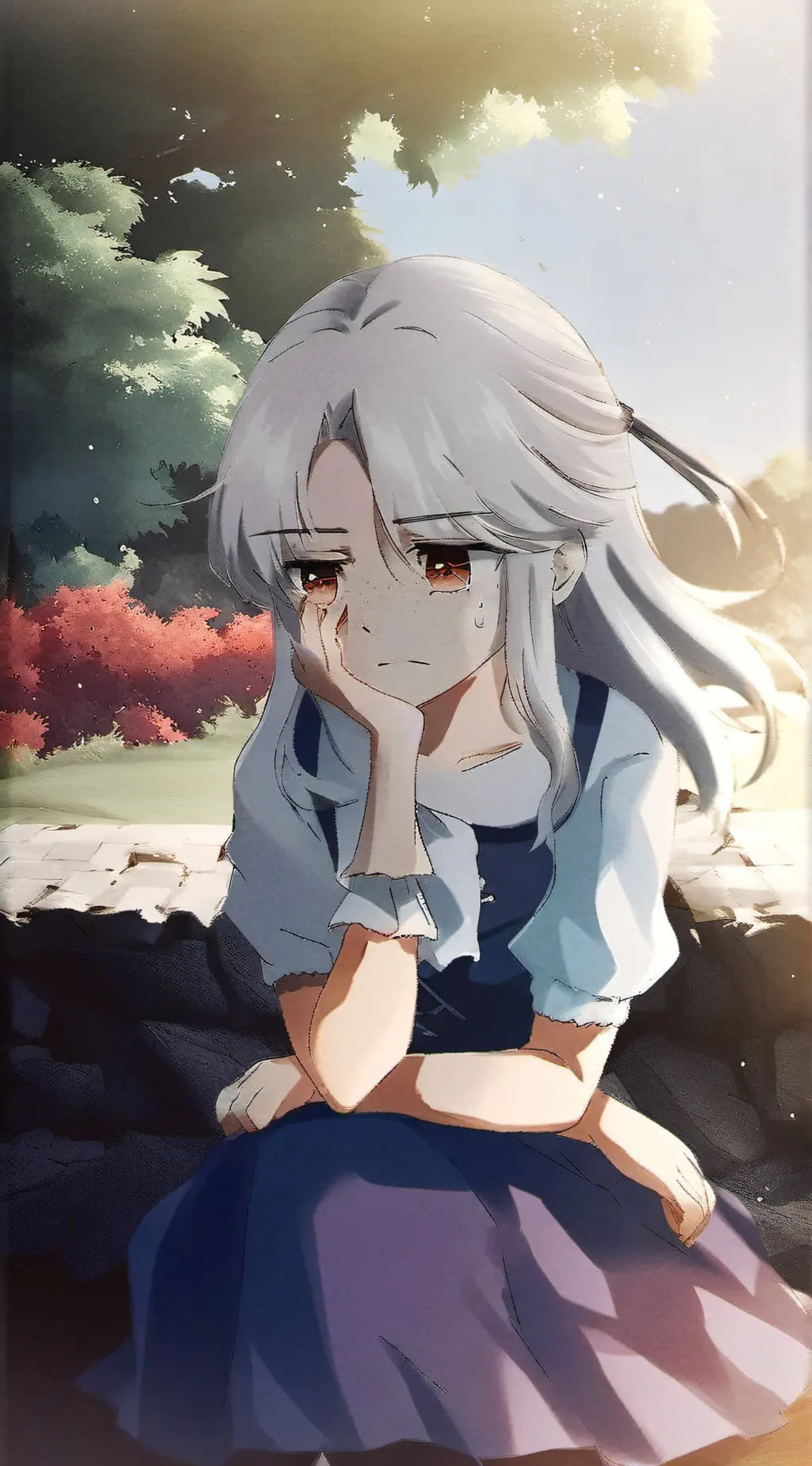 ai character: Via  background