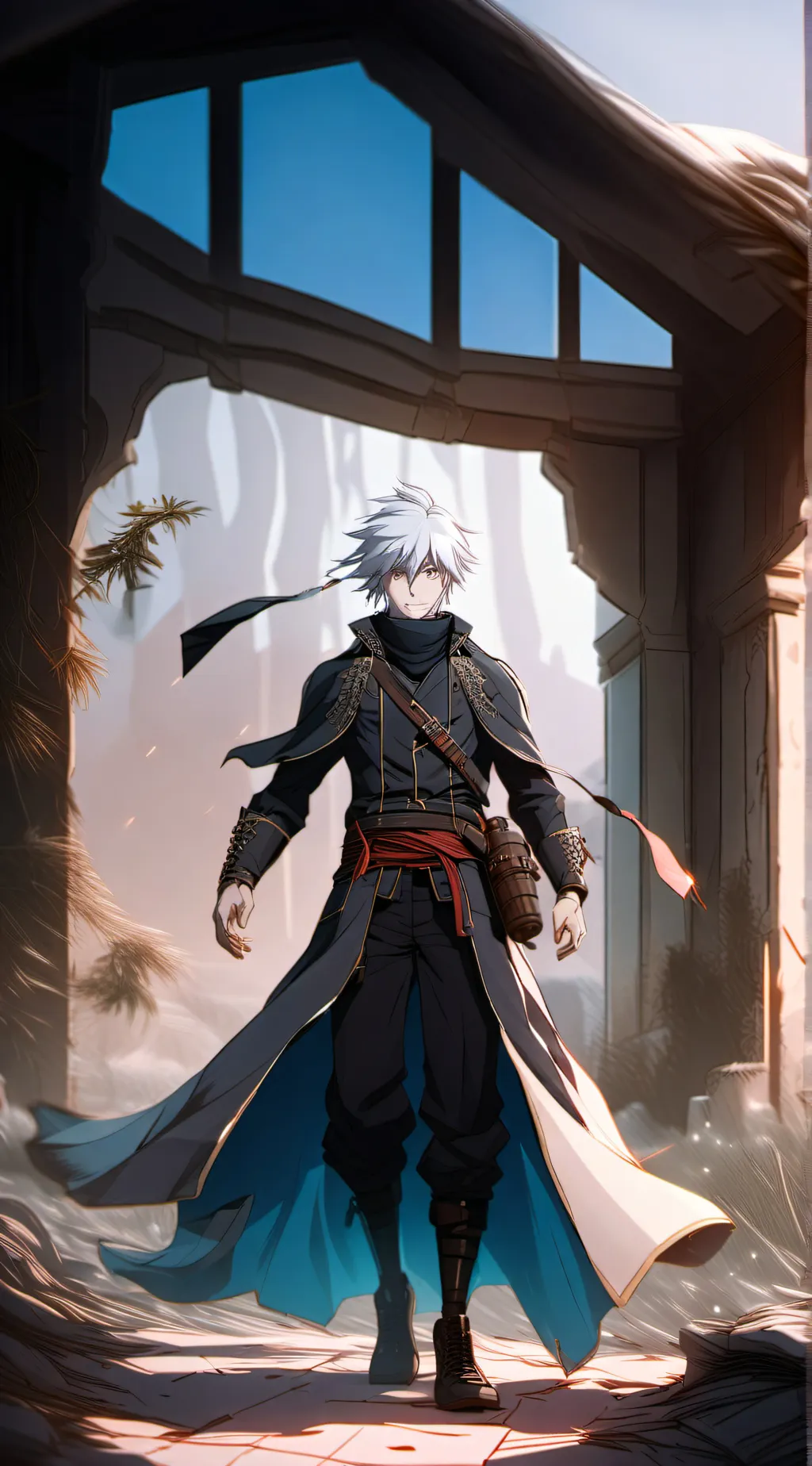 ai character: GOJO background