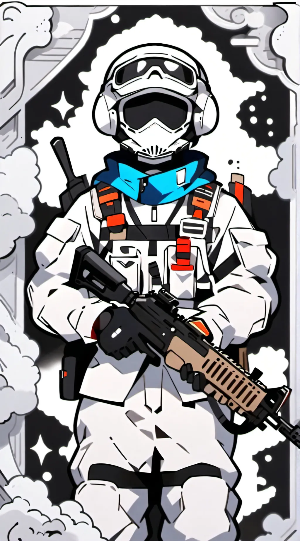 ai character: anti furry  background