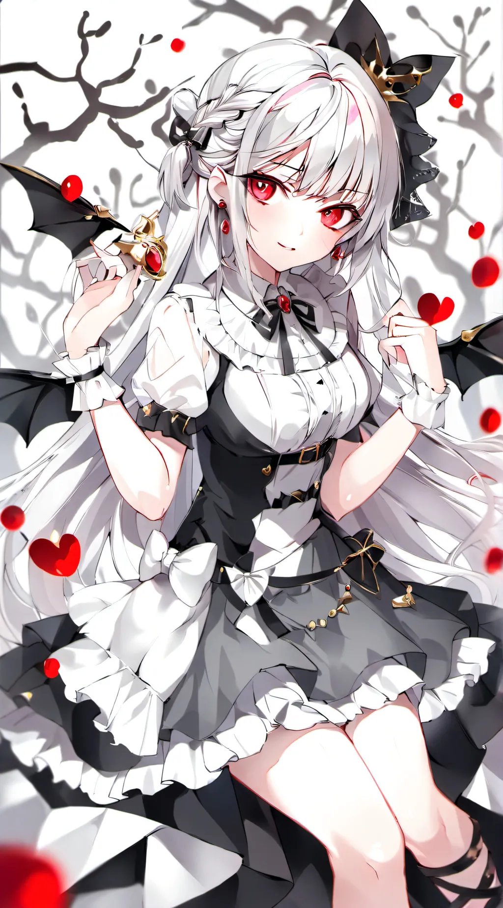 ai character: luna background