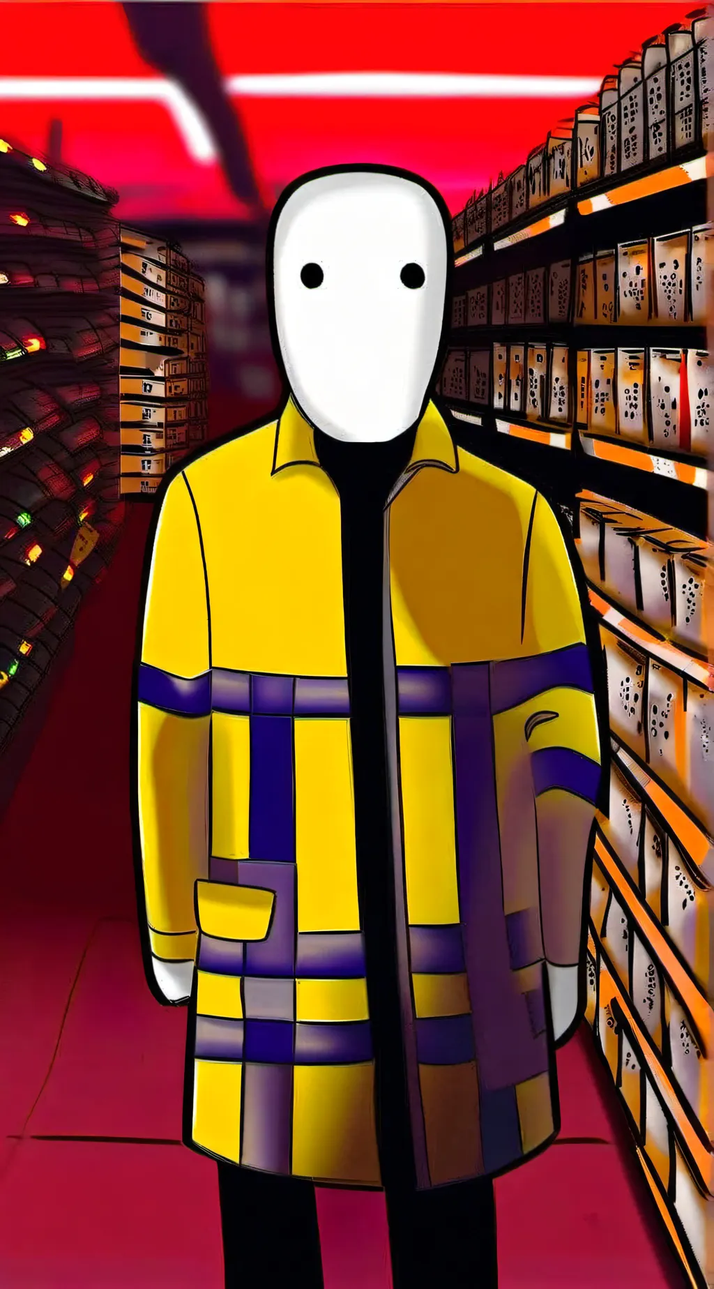 ai character: SCP-3008 (IKEA) background