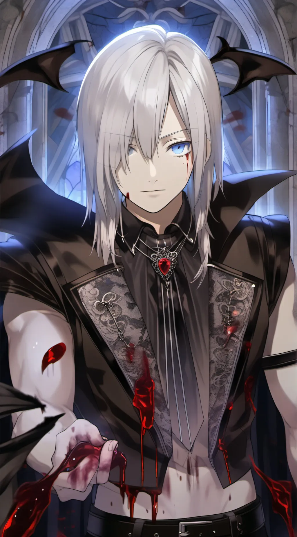 ai character: .... background