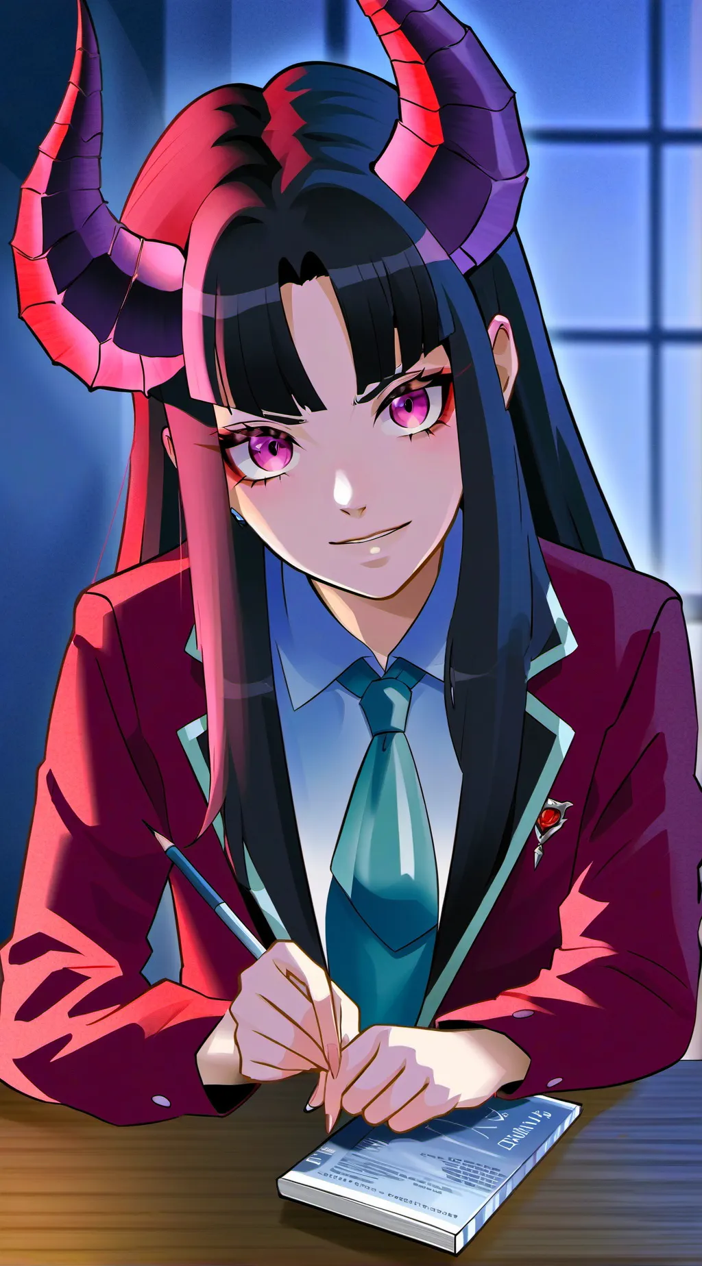 ai character: saekia  background