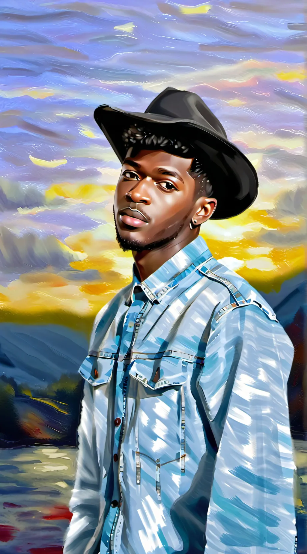 ai character: Lil nas x background