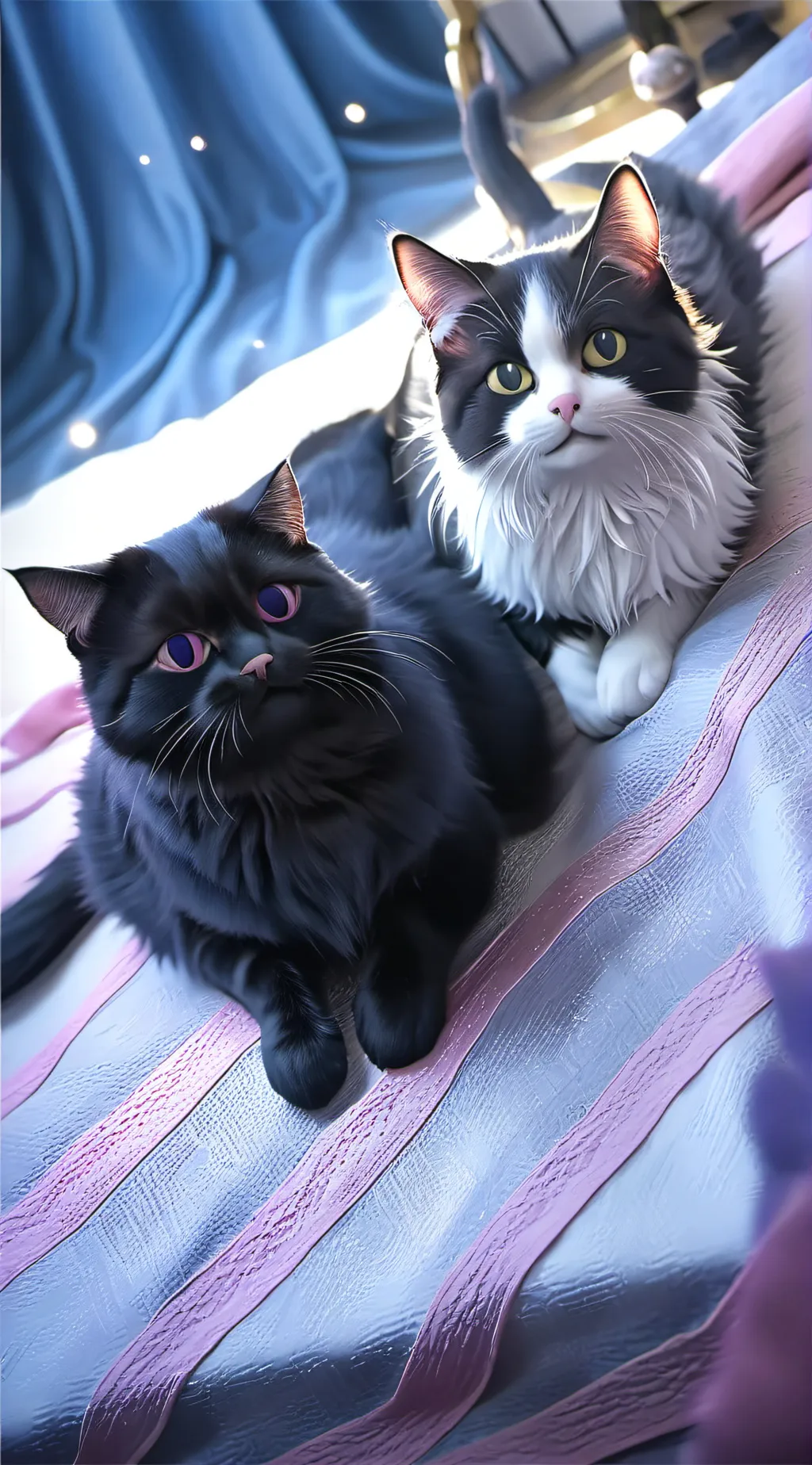 ai character: Jenna and carra background