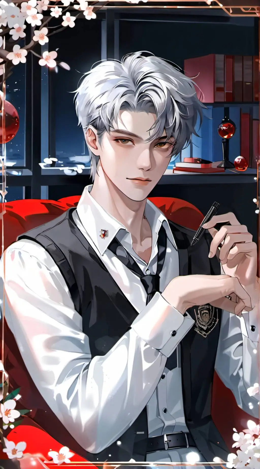 ai character: Evan background